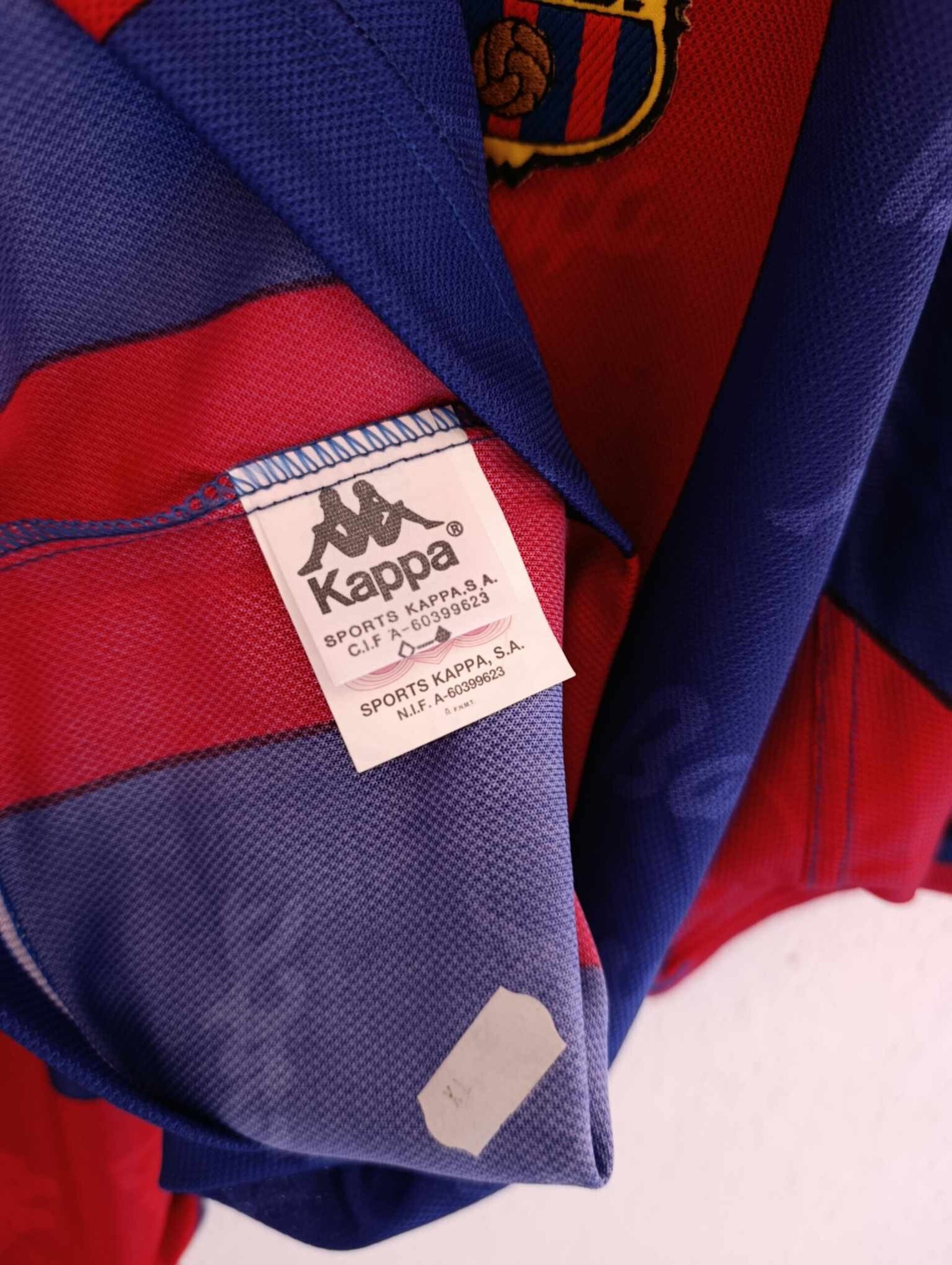 FC BARCELONA 1996-1997 Ronaldo 9 BNWT XL - 5