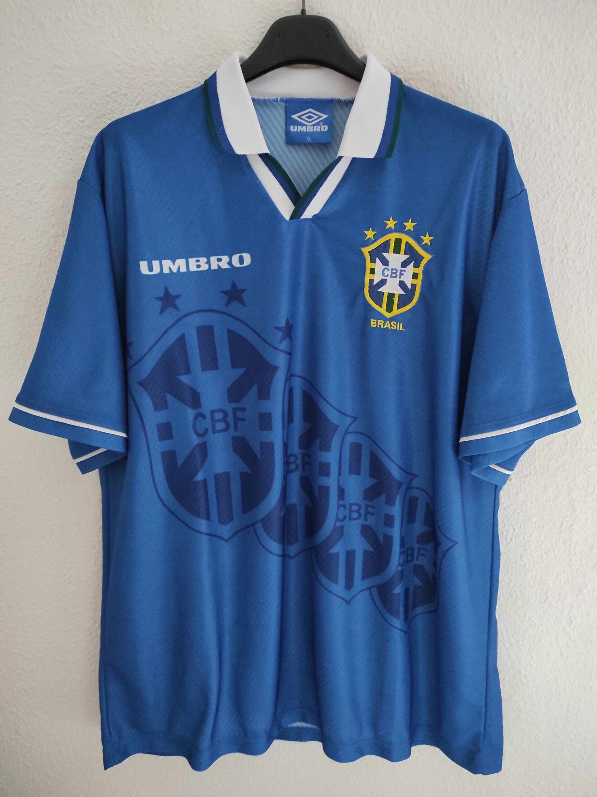 BRAZIL 1994 World Cup away XL - 1