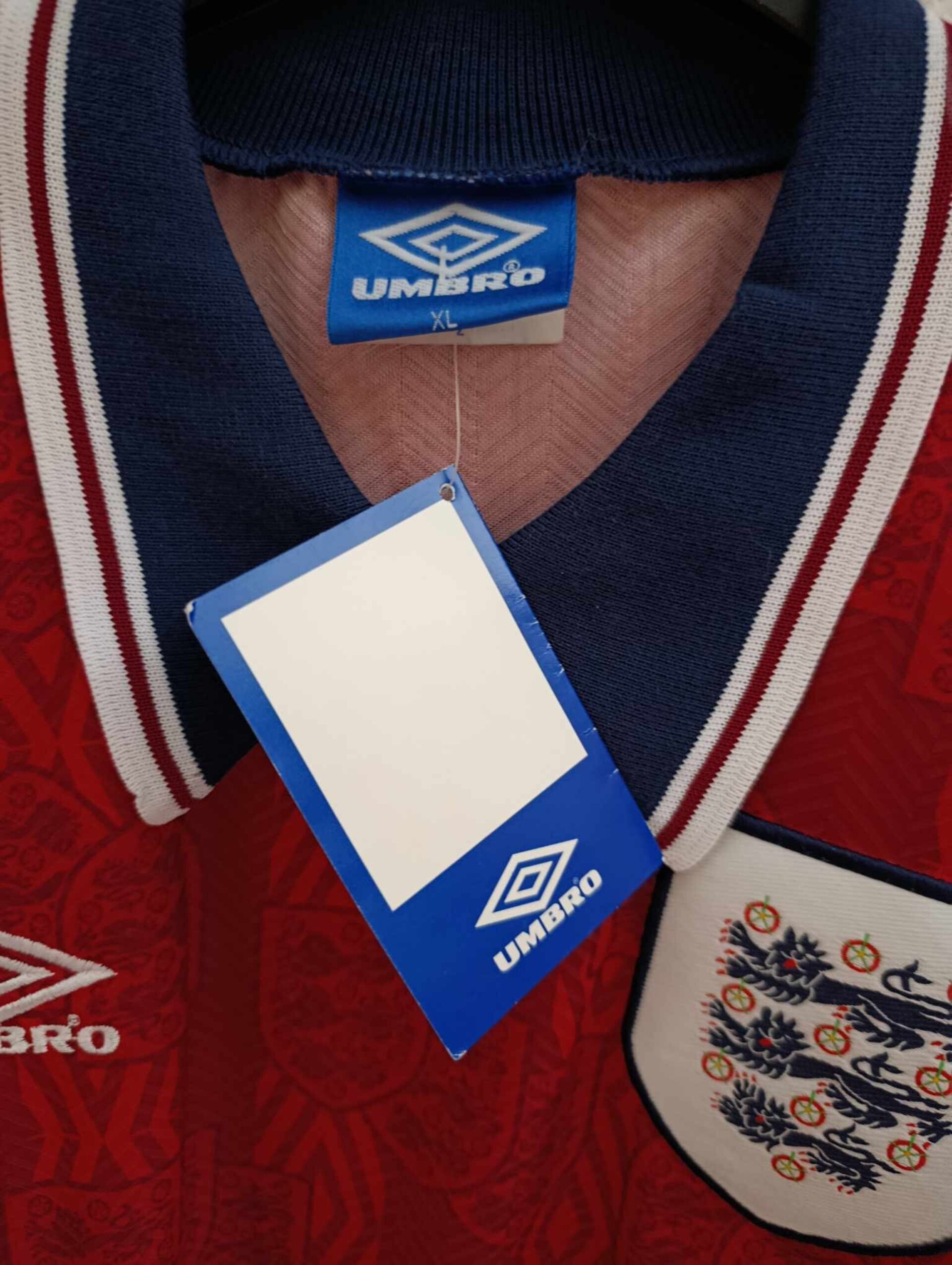ENGLAND 1994-1995 away BNWT XL - 6