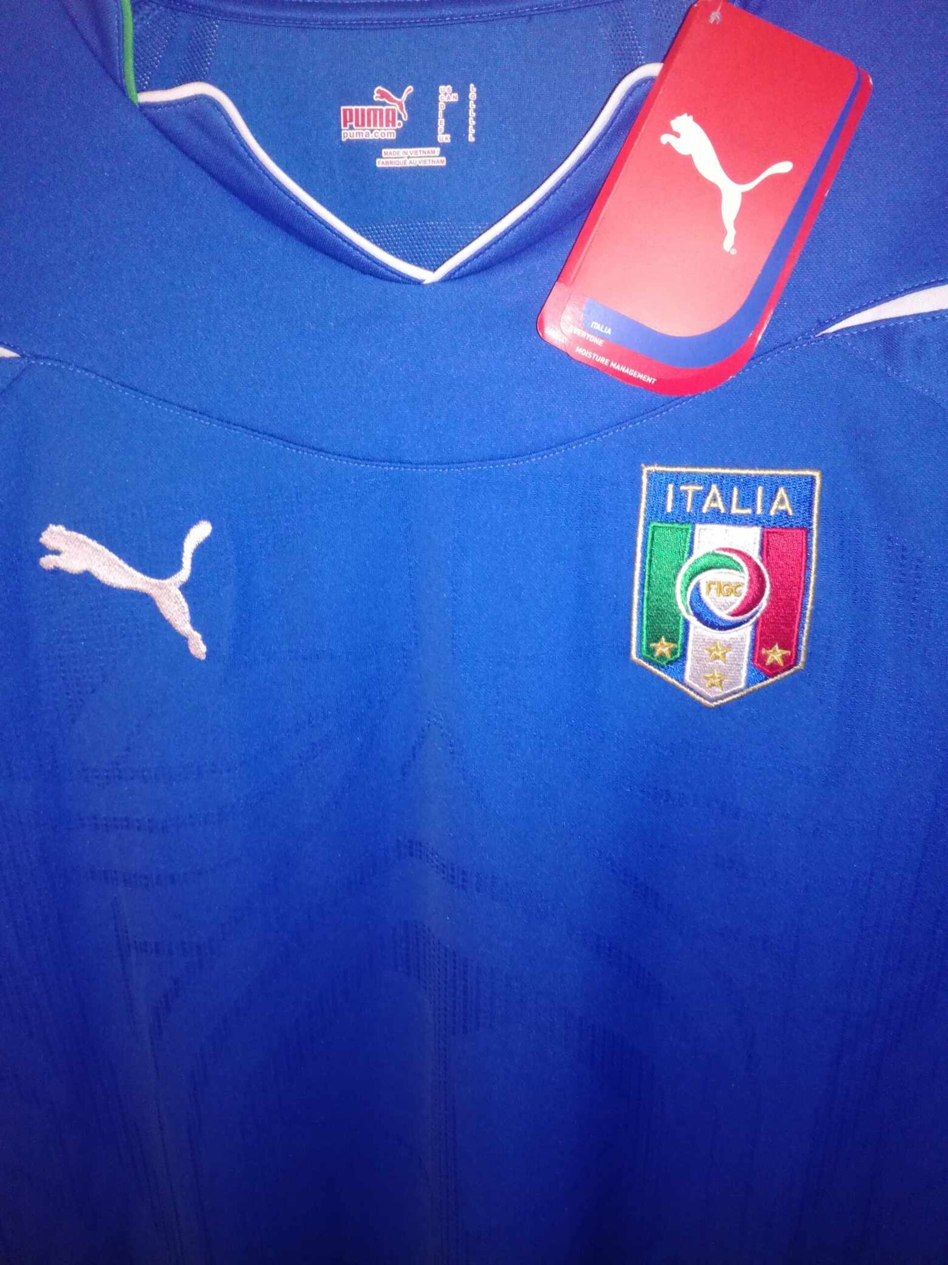 ITALY 2010 World Cup BNWT L - 6