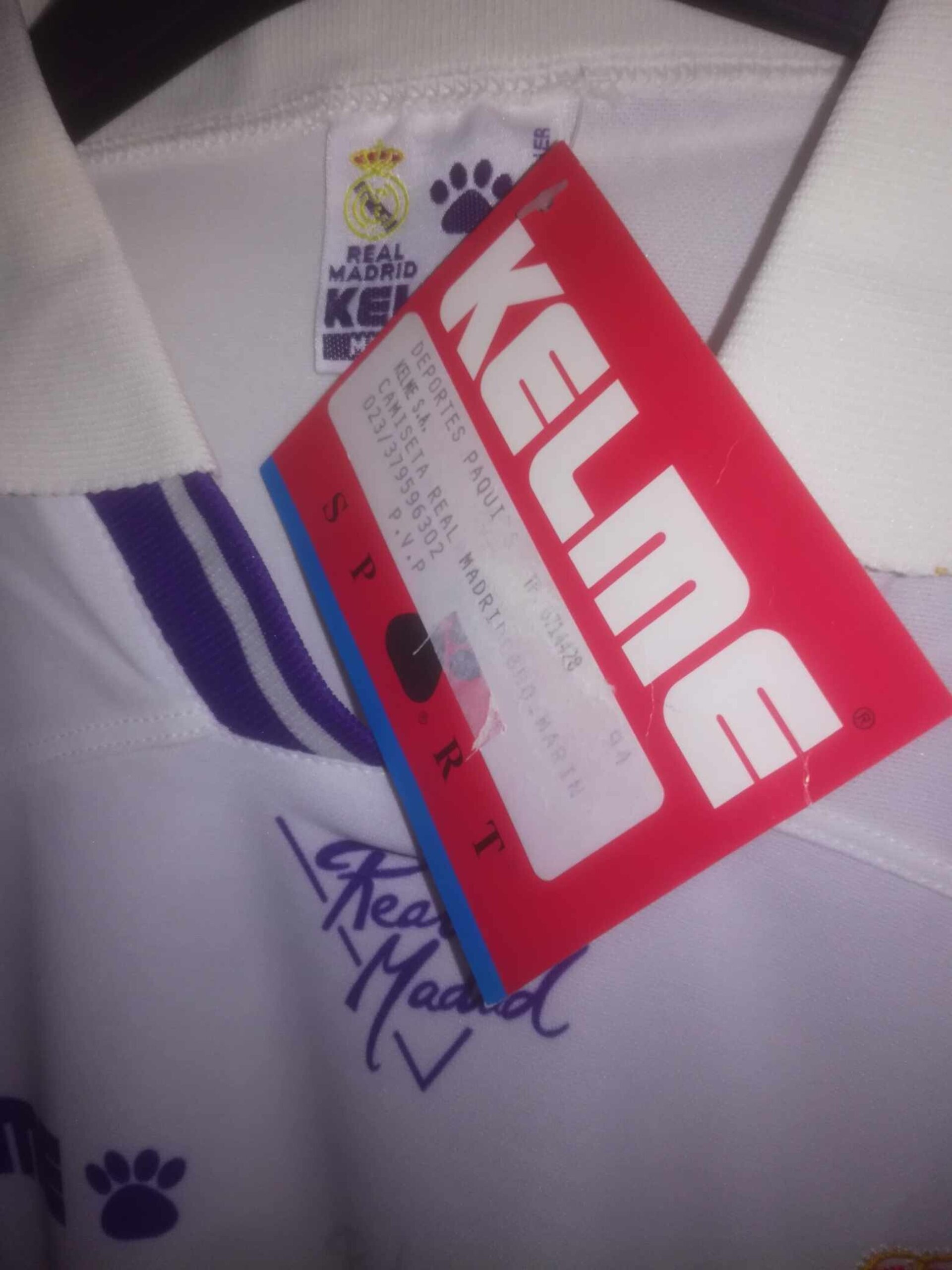 REAL MADRID 1994-1995 BNWT XL - 2