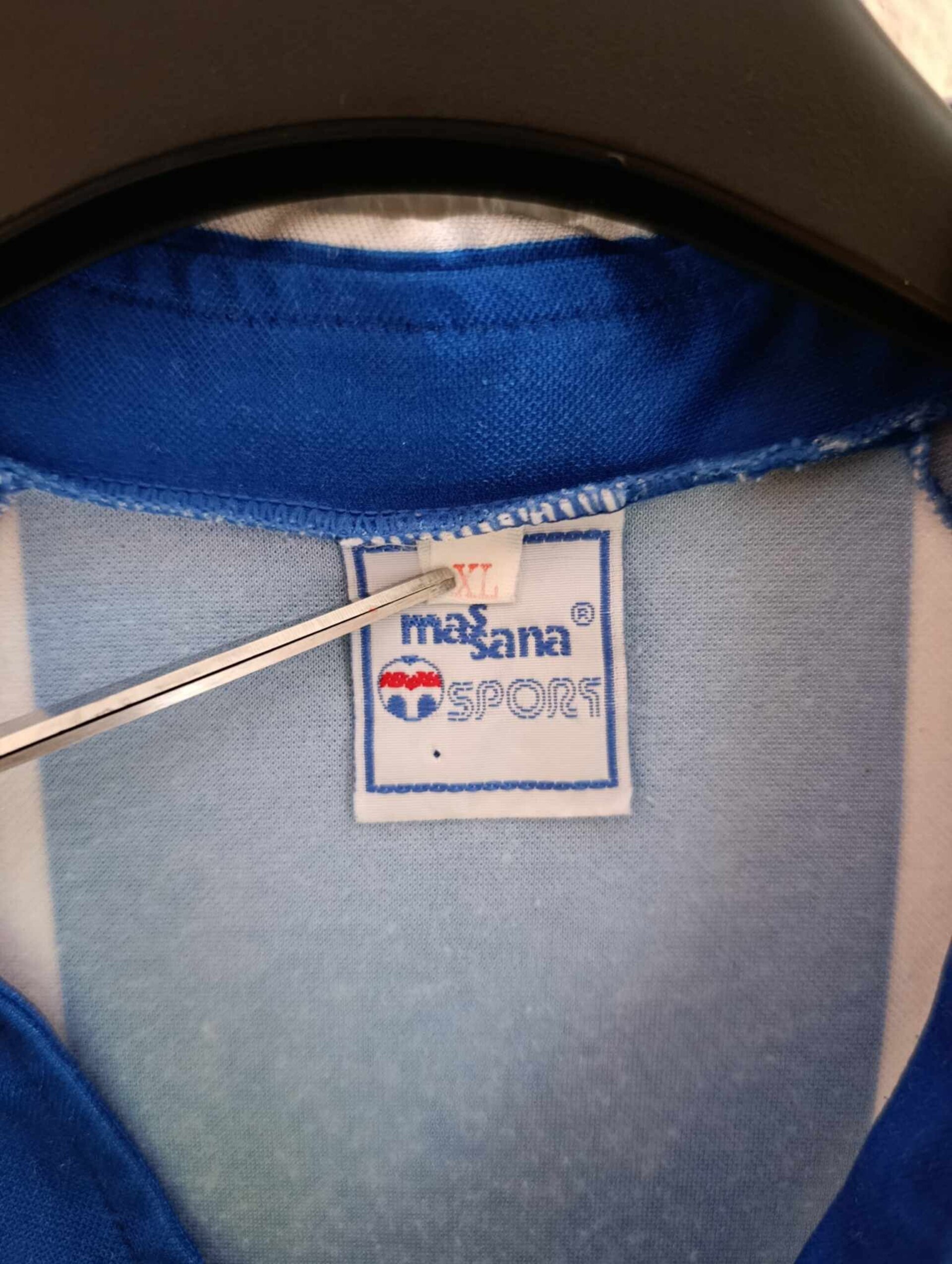 ESPANYOL 1987-1988 number 2 Match Worn XL - 5