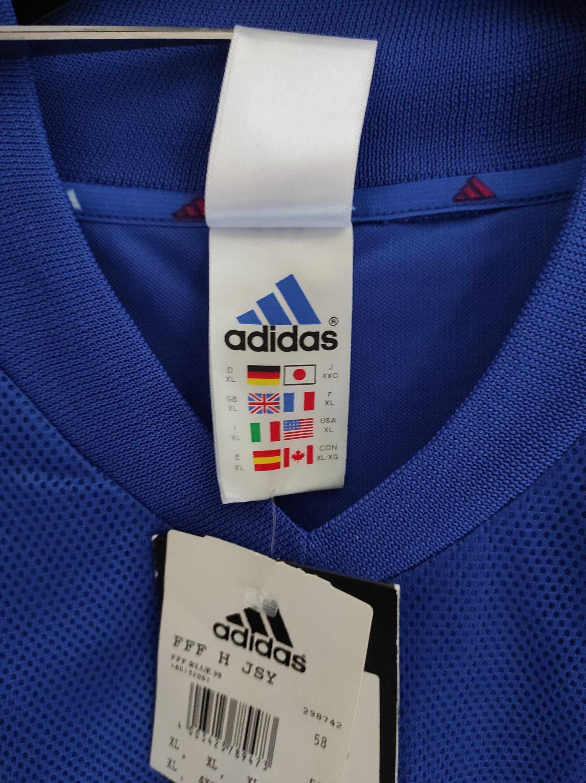 FRANCE 2002 World Cup BNWT Signed XL - 3