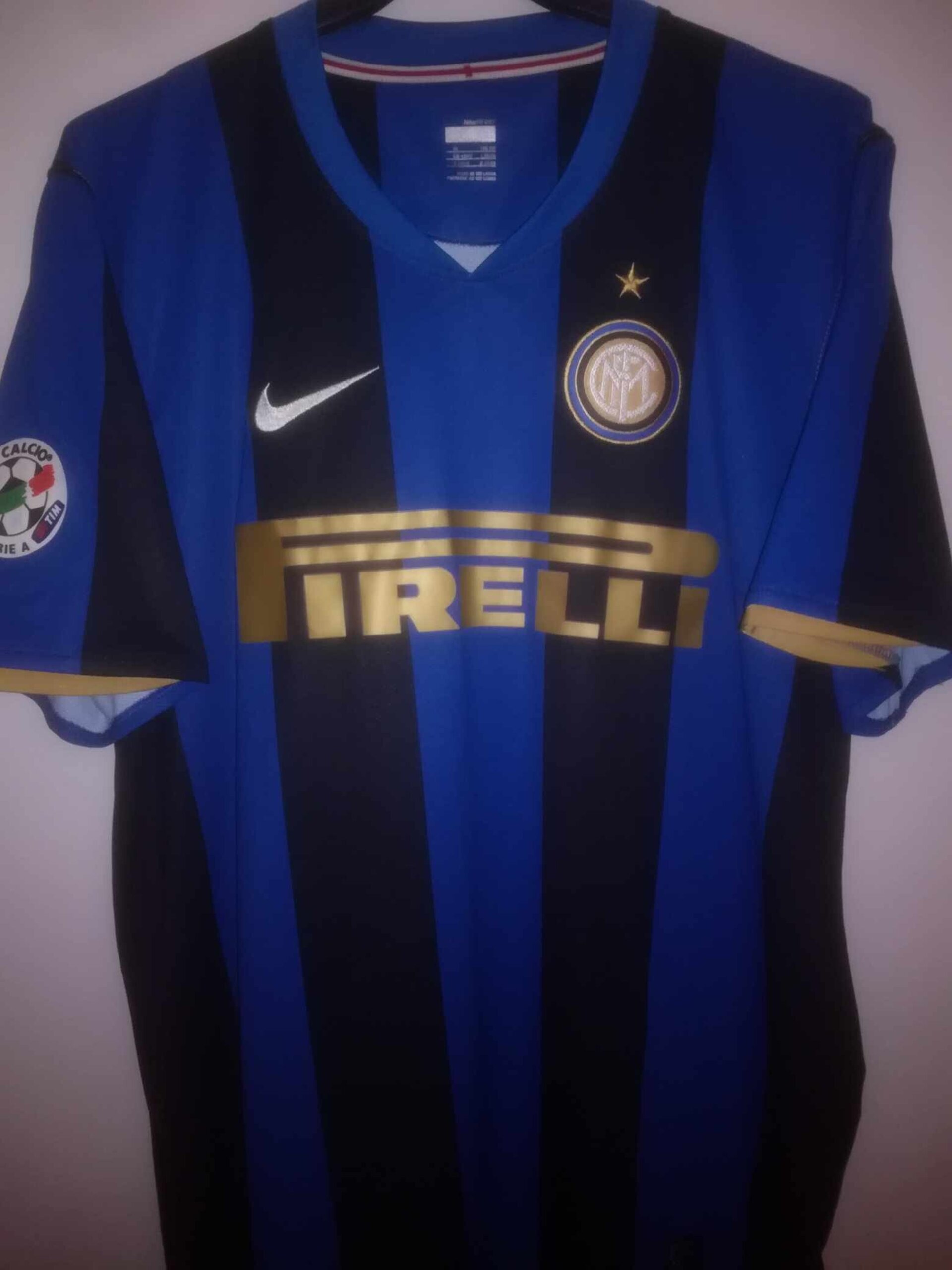 INTER MILAN 2008-2009 Ibrahimovic 8 XL - 2