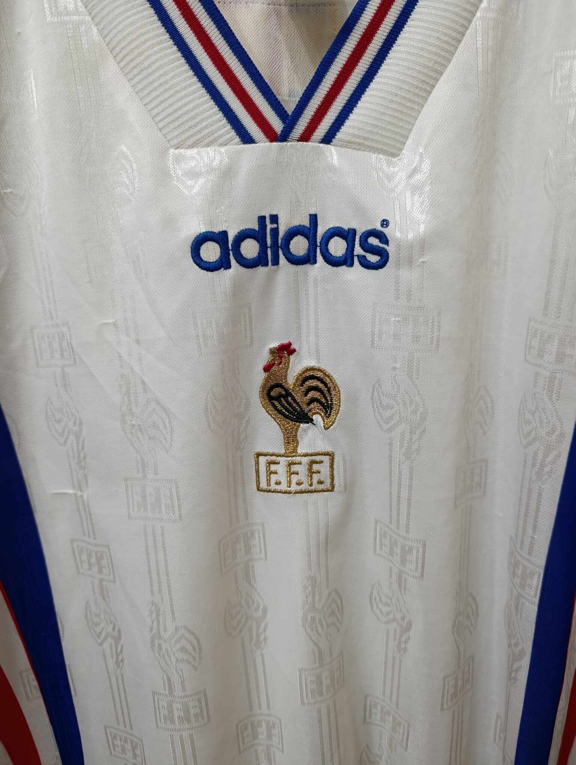 FRANCE 1996 EURO away XL - 5
