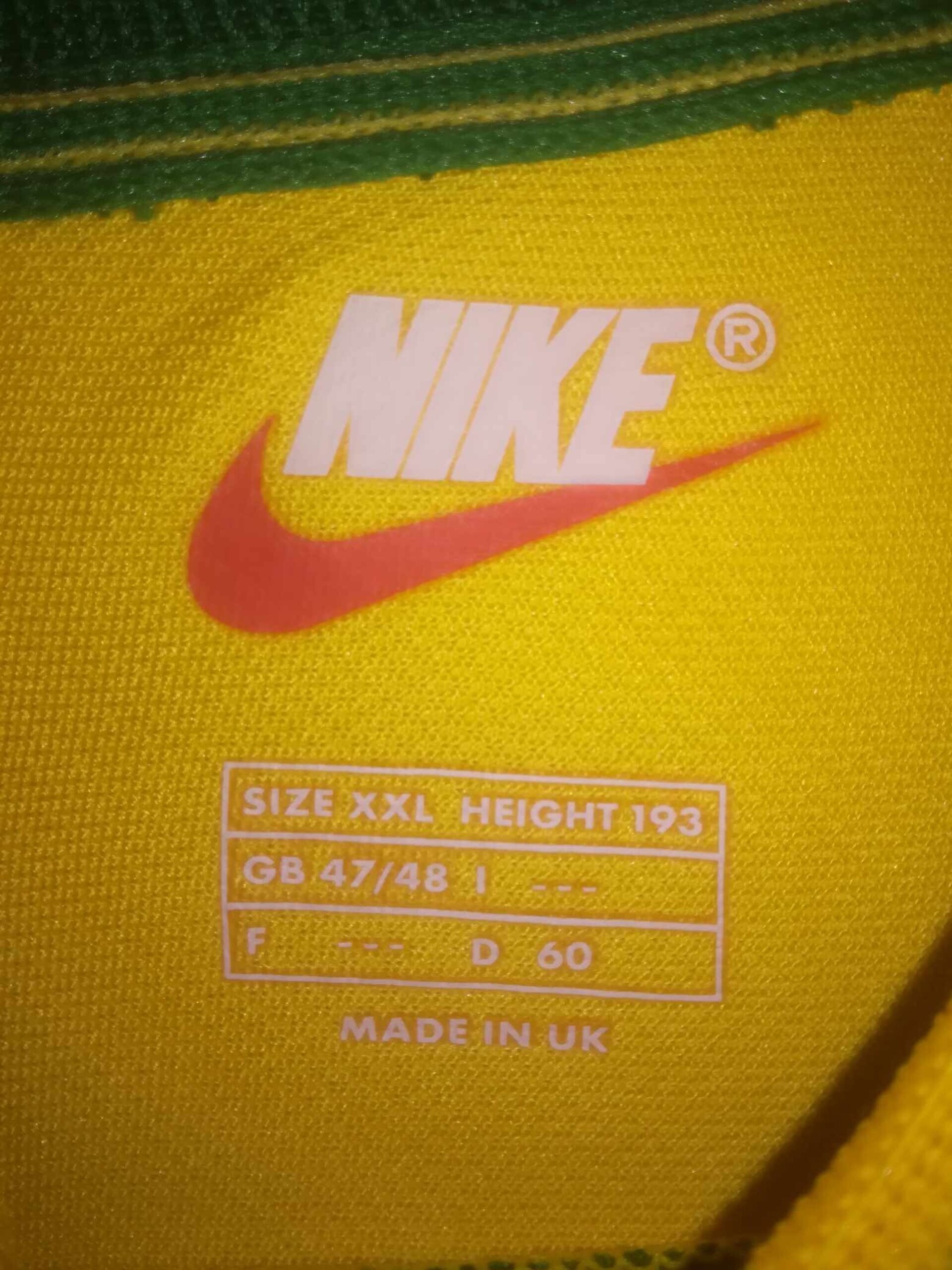 BRAZIL 1998 World Cup BNWT Ronaldo 9 XXL - 5