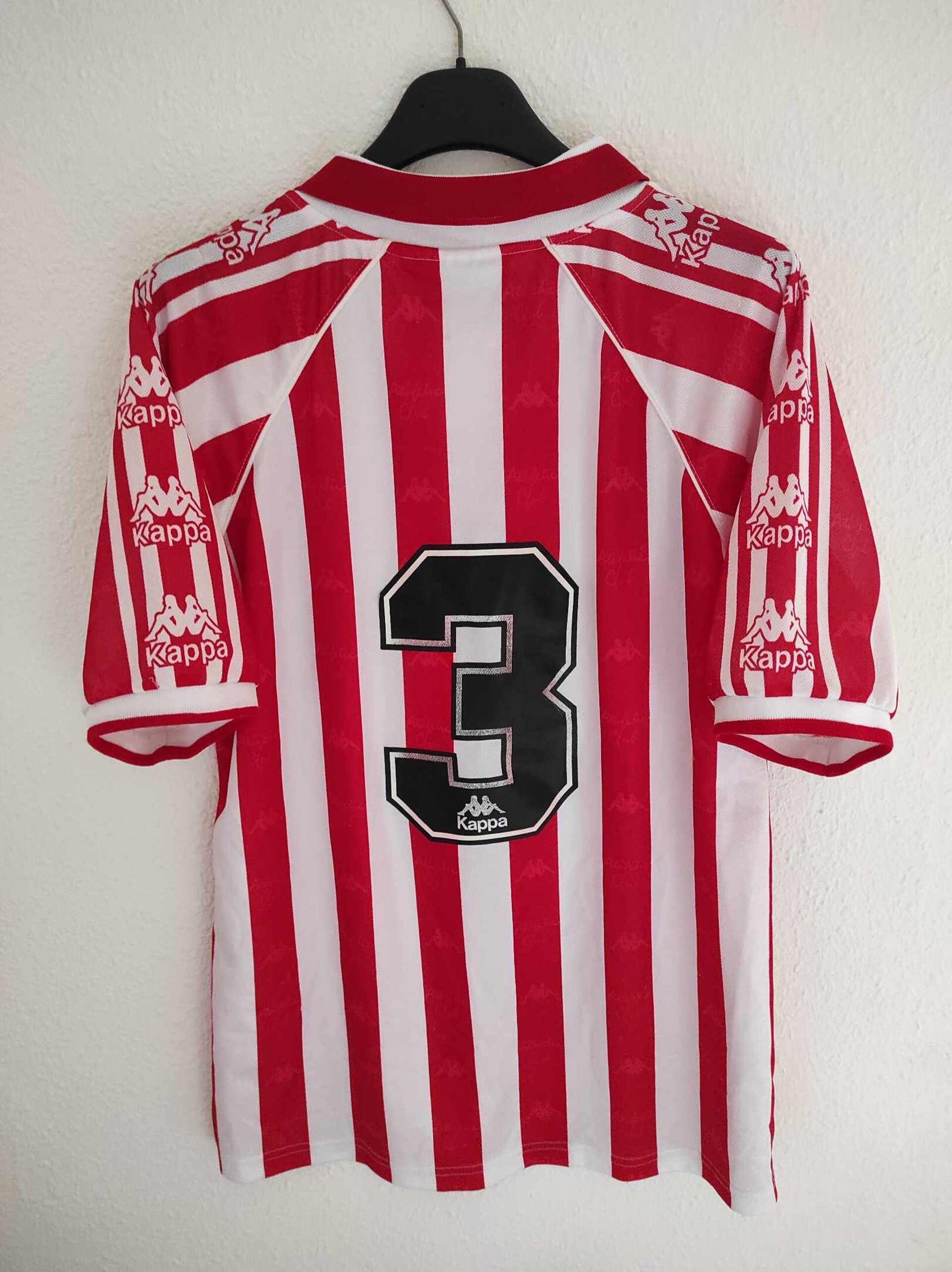 ATHLETIC CLUB BILBAO 1995-1996 number 3 S - 1