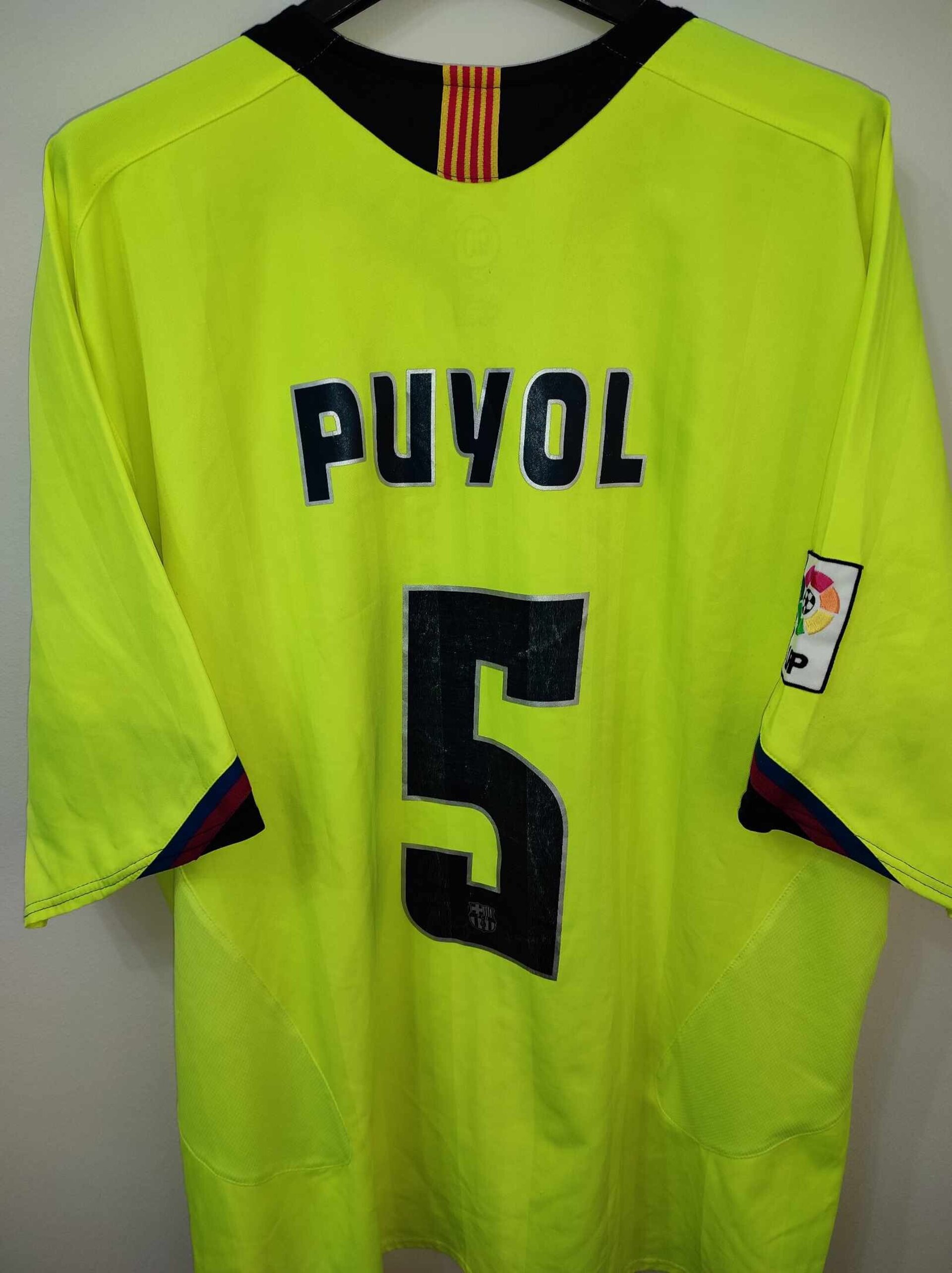FC BARCELONA 2005-2006 Puyol 5 away XXL - 1