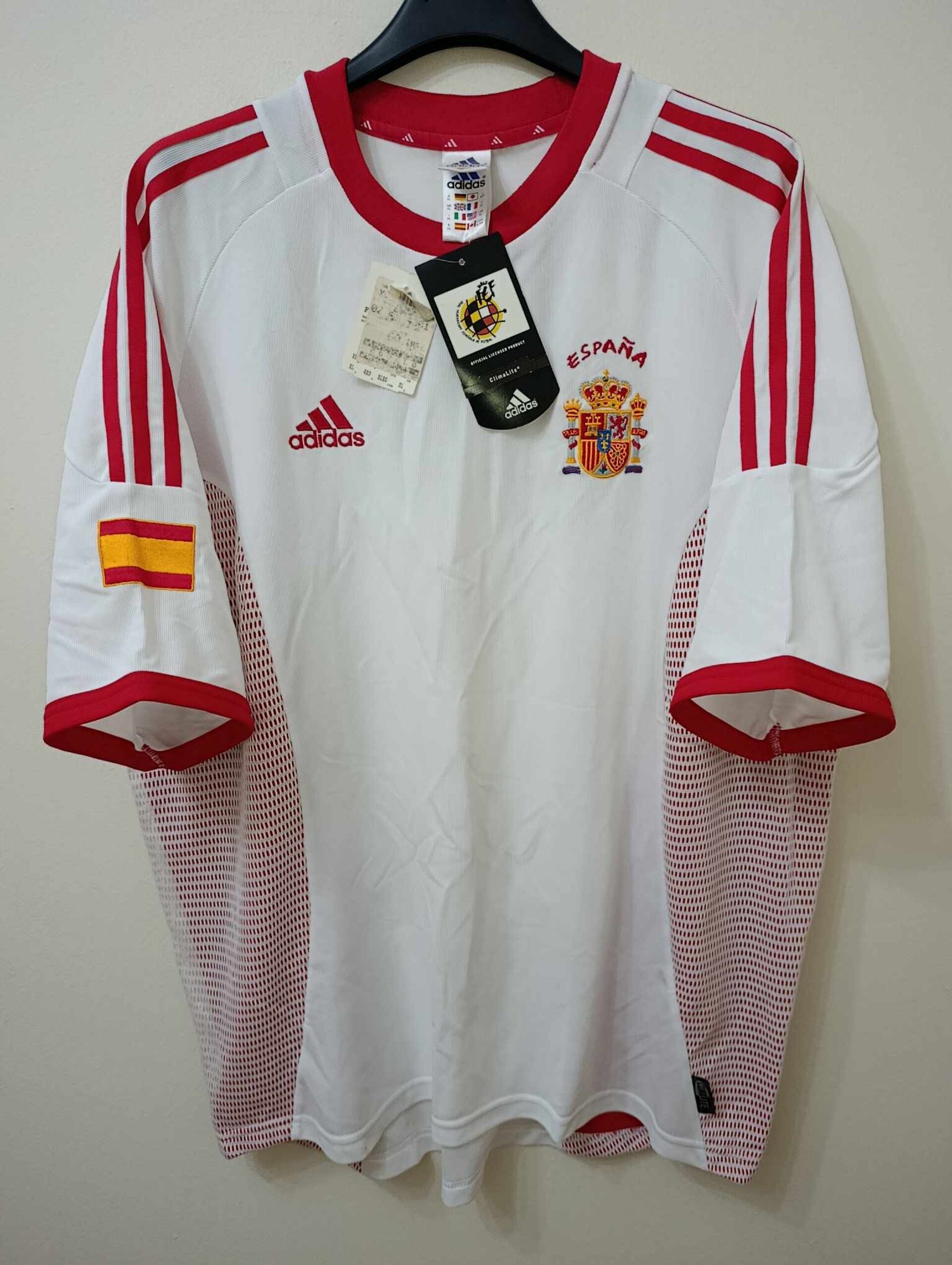 SPAIN 2002 World Cup away BNWT XL - 1
