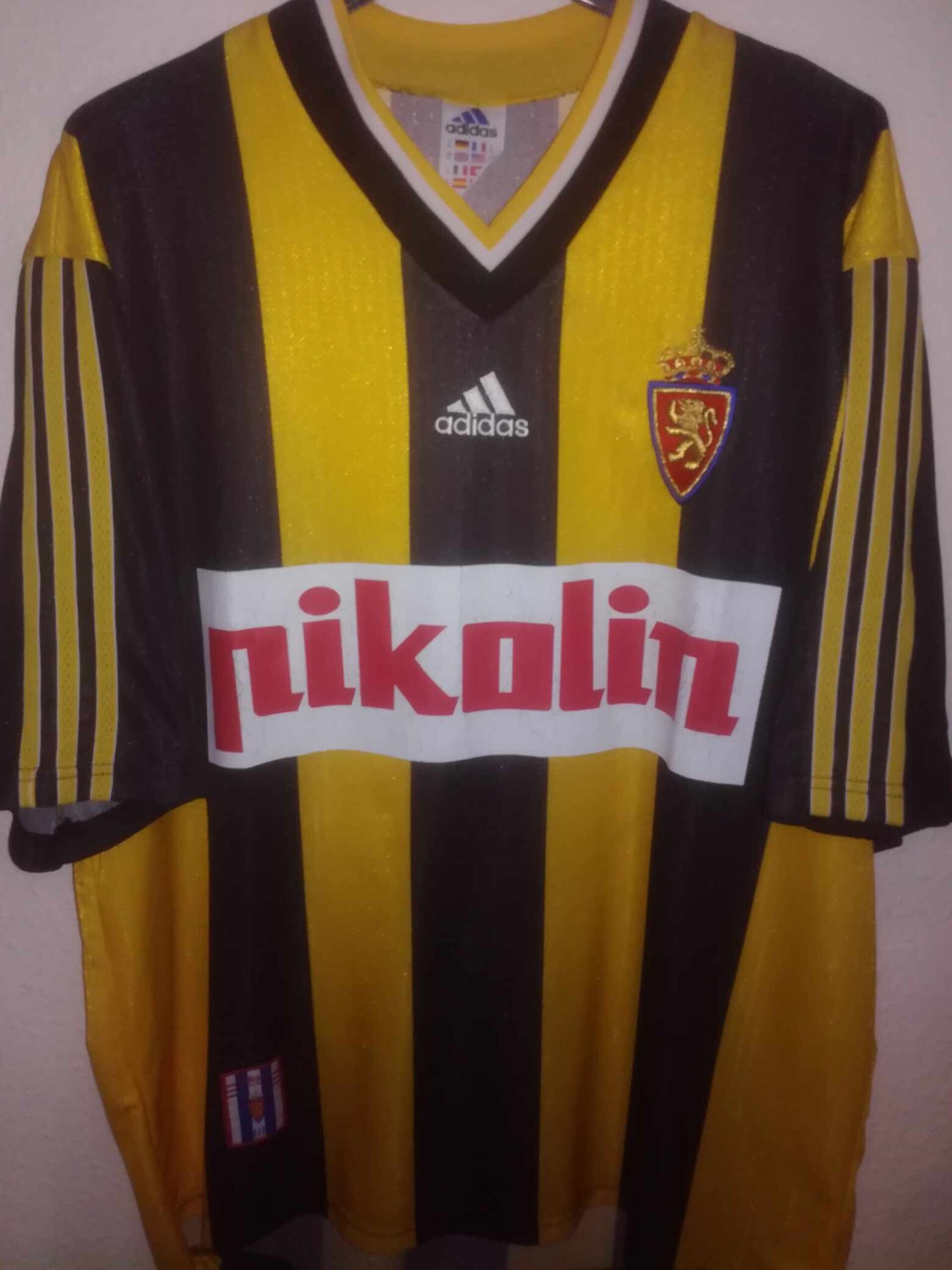 REAL ZARAGOZA 1998-1999 away XL - 1