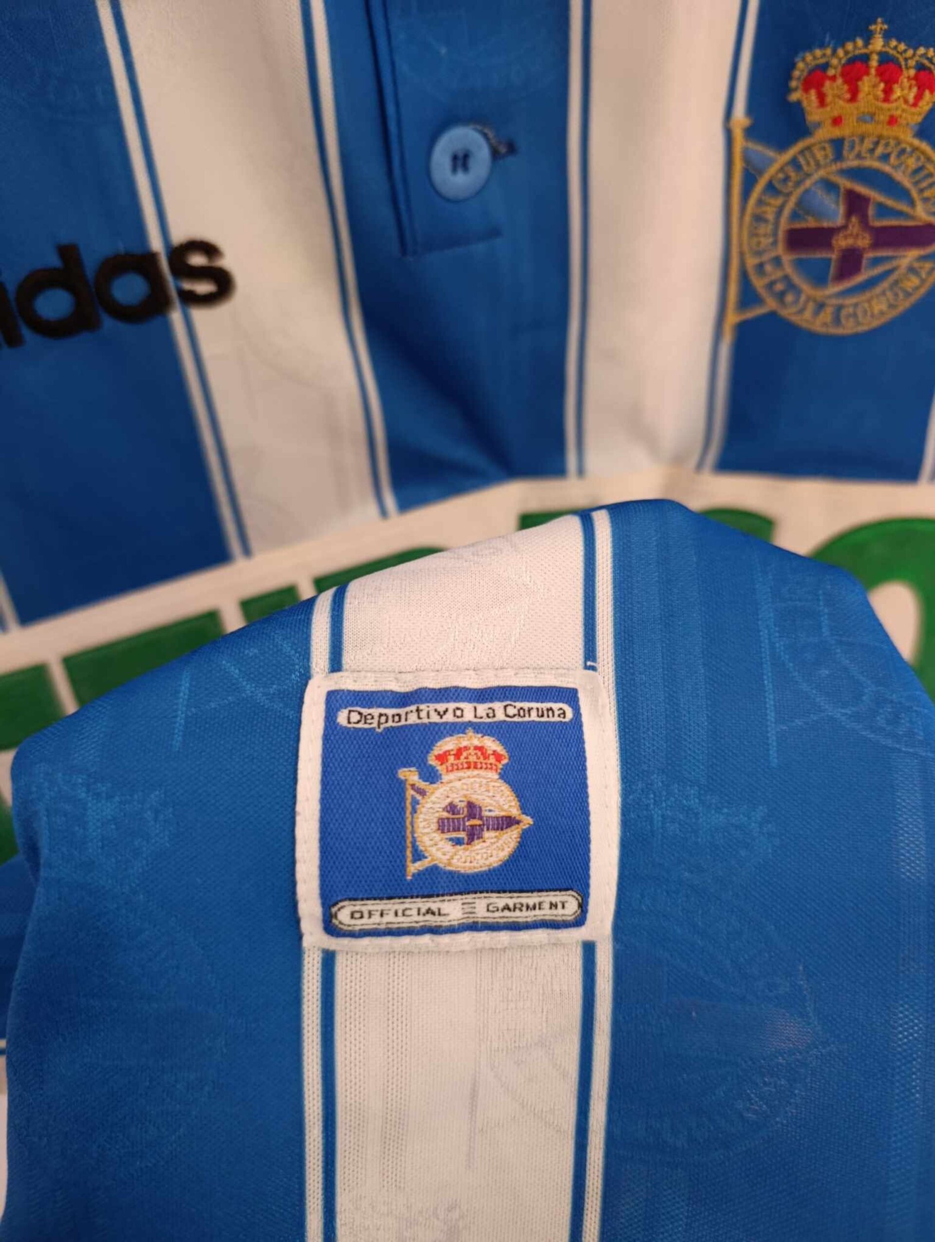 DEPORTIVO DE LA CORUÑA 1997-1998 number 23 M - 4