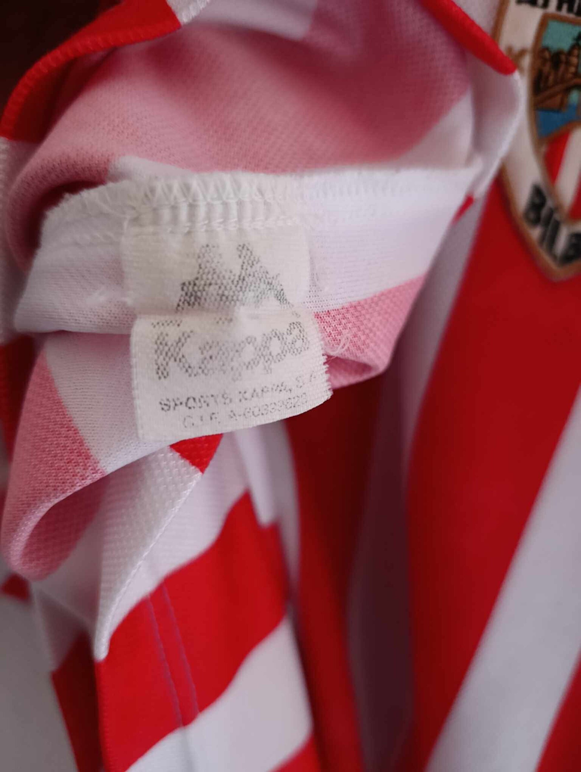 BILBAO ATHLETIC 1996-1997 Ibon Begoña 16 Match Worn XL - 7