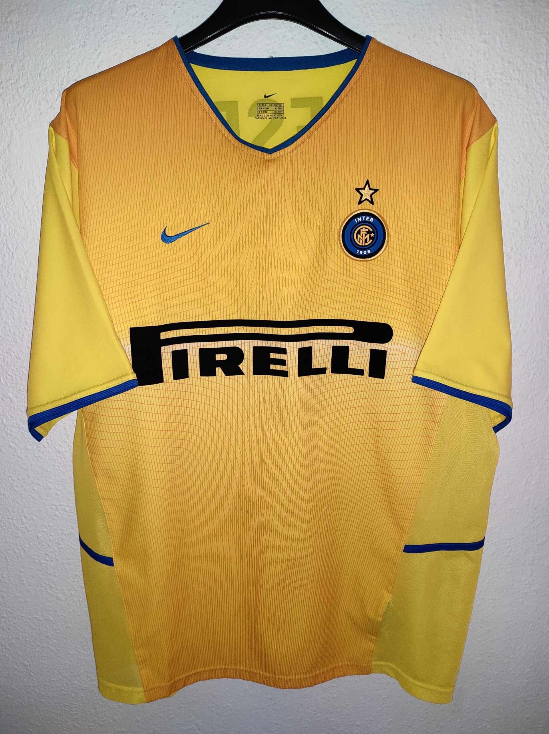 INTER MILAN 2002-2003 away Crespo 9 L - 2