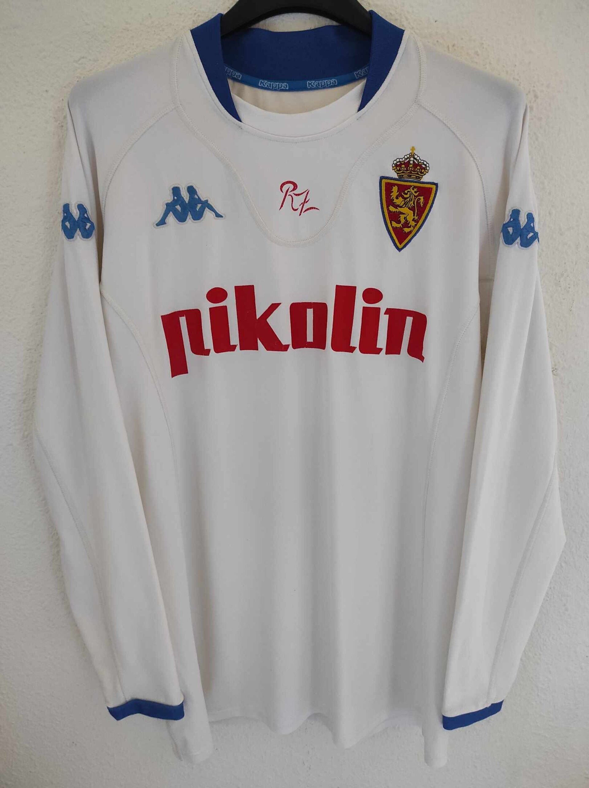 REAL ZARAGOZA 2001-2002 number 18 XL - 1