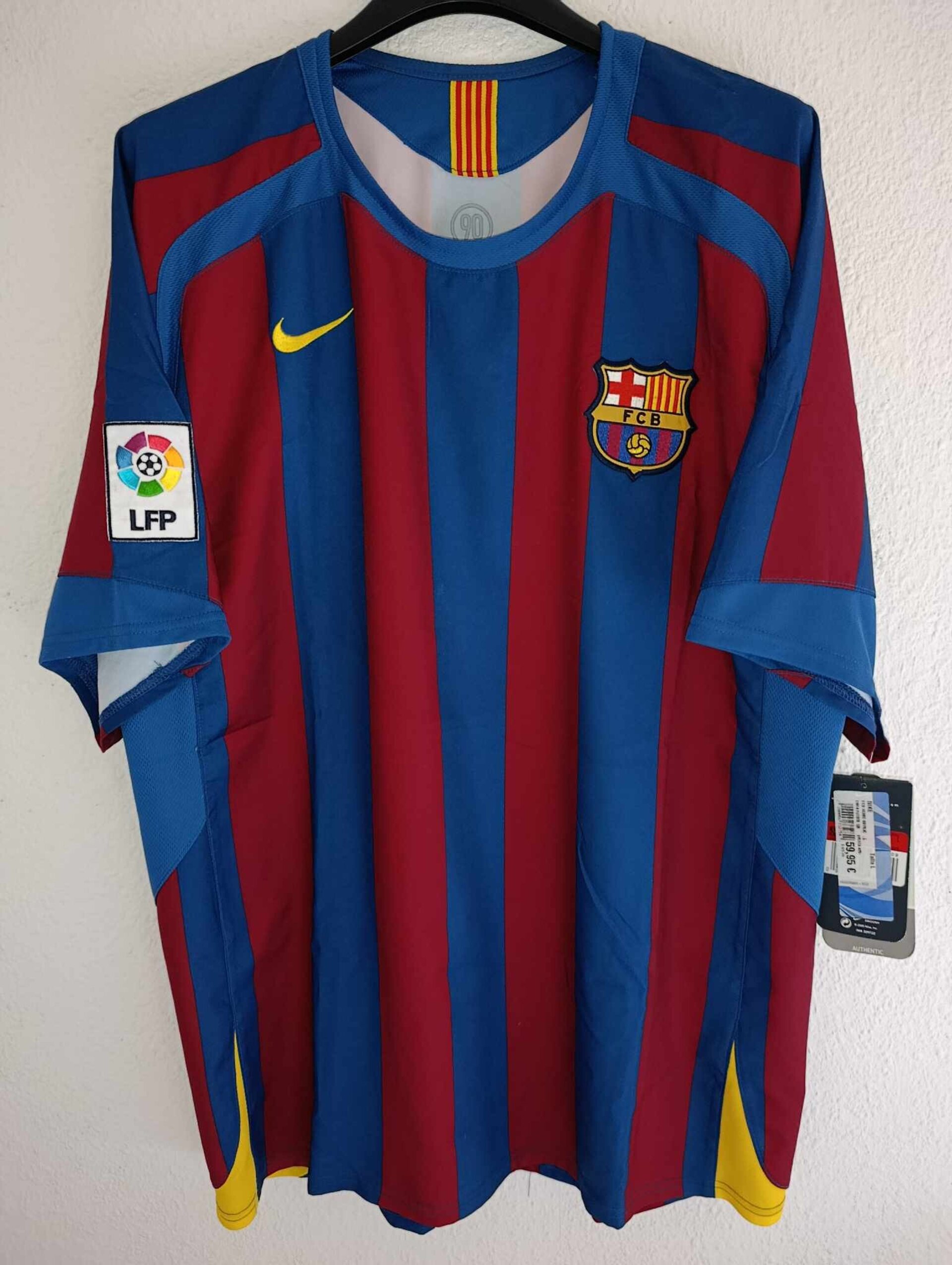 FC BARCELONA 2005-2006 BNWT Total 90 L - 1