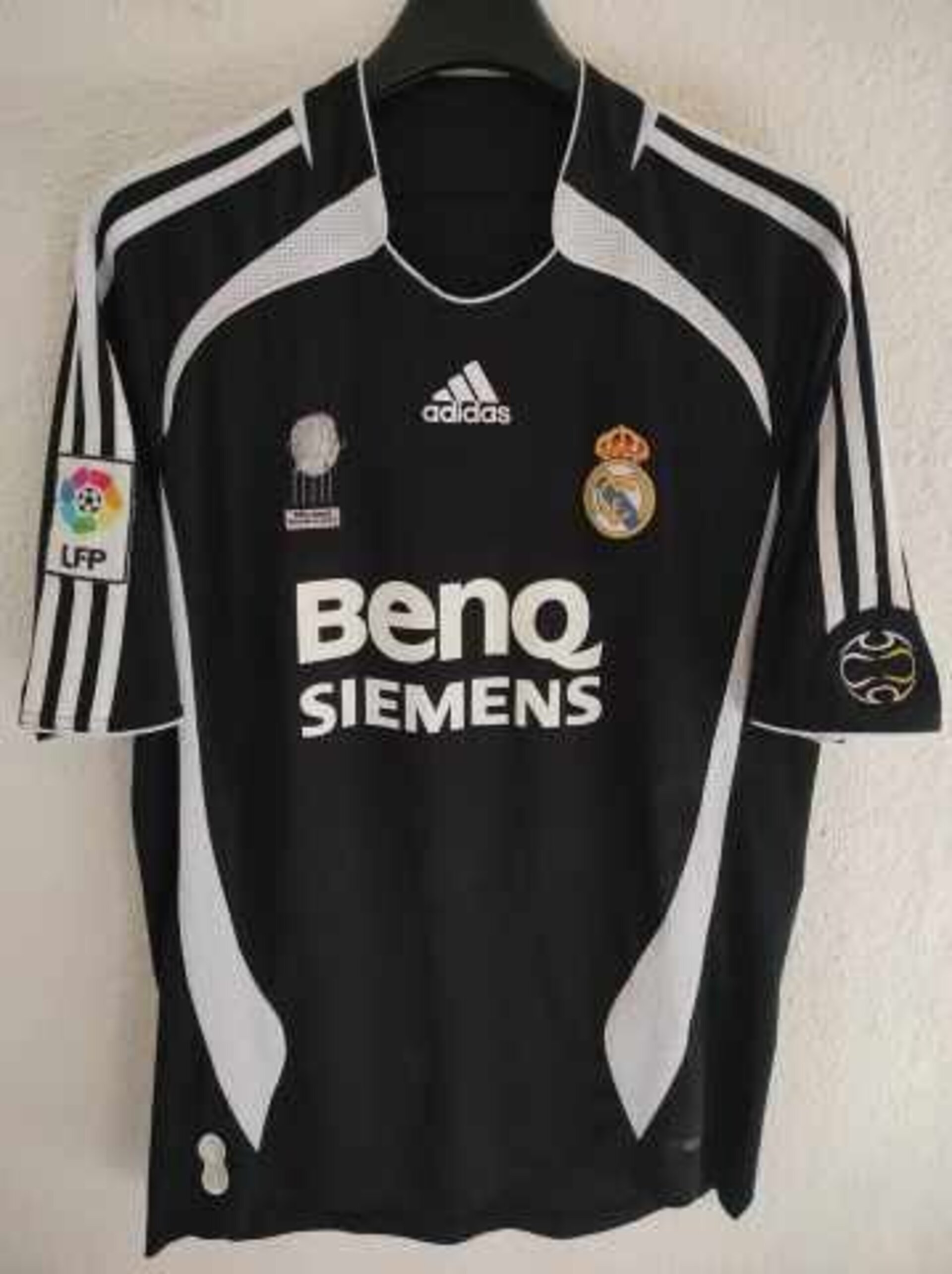 REAL MADRID 2006-2007 away Beckham 23 M - 2