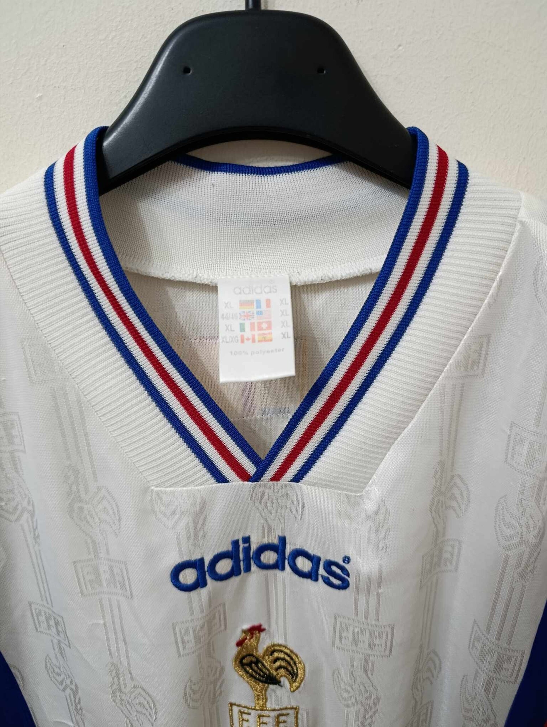 FRANCE 1996 EURO away XL - 2