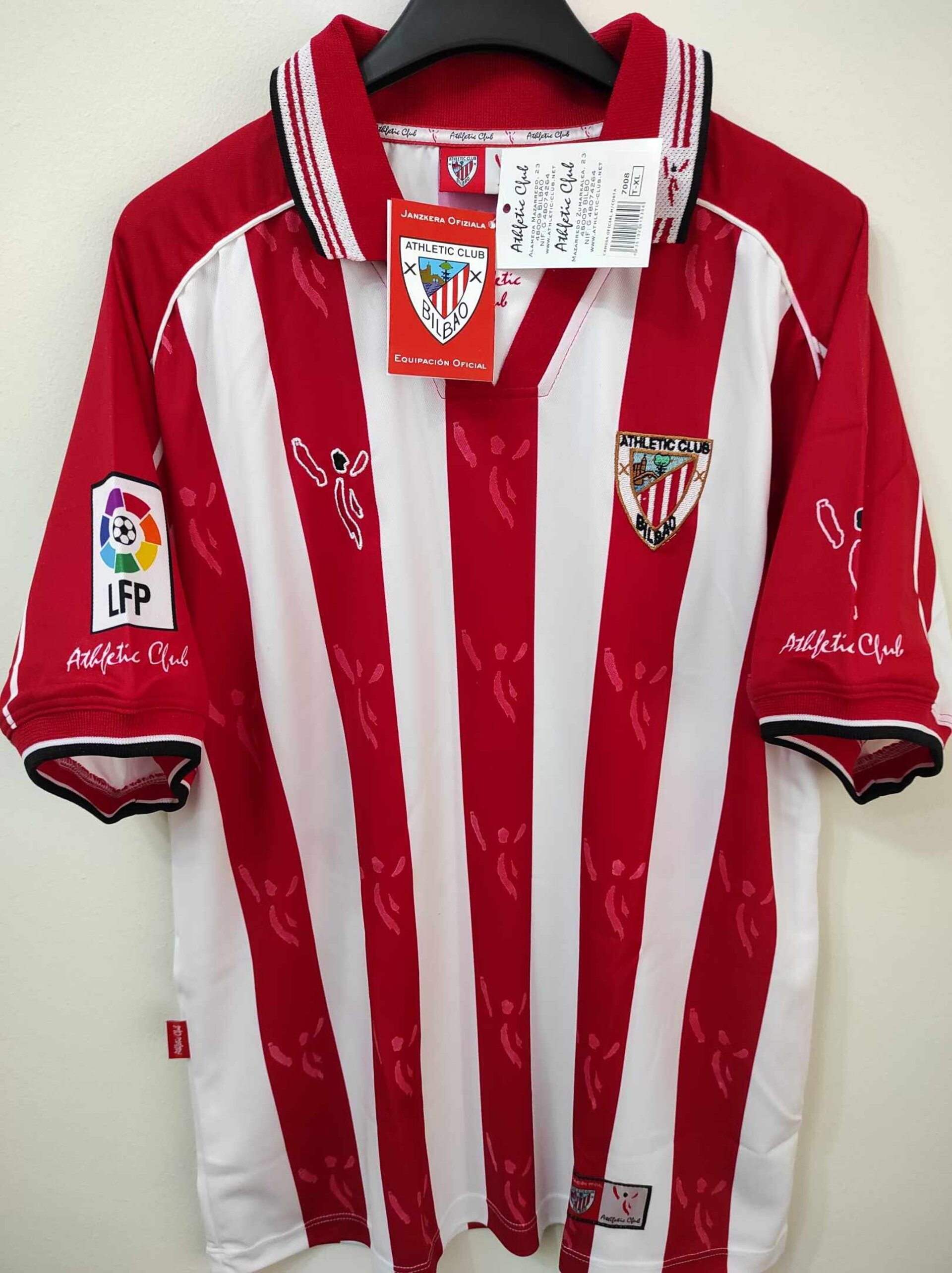 ATHLETIC CLUB BILBAO 2001-2002 BNWT XL - 1
