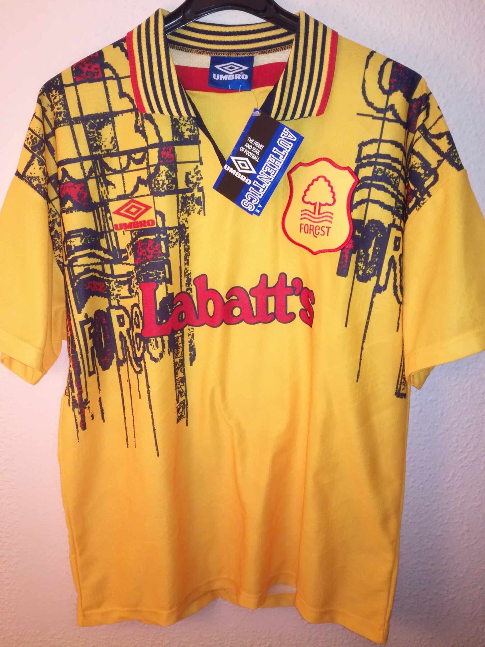 NOTTINGHAM FOREST 1995-1997 BNWT L - 1