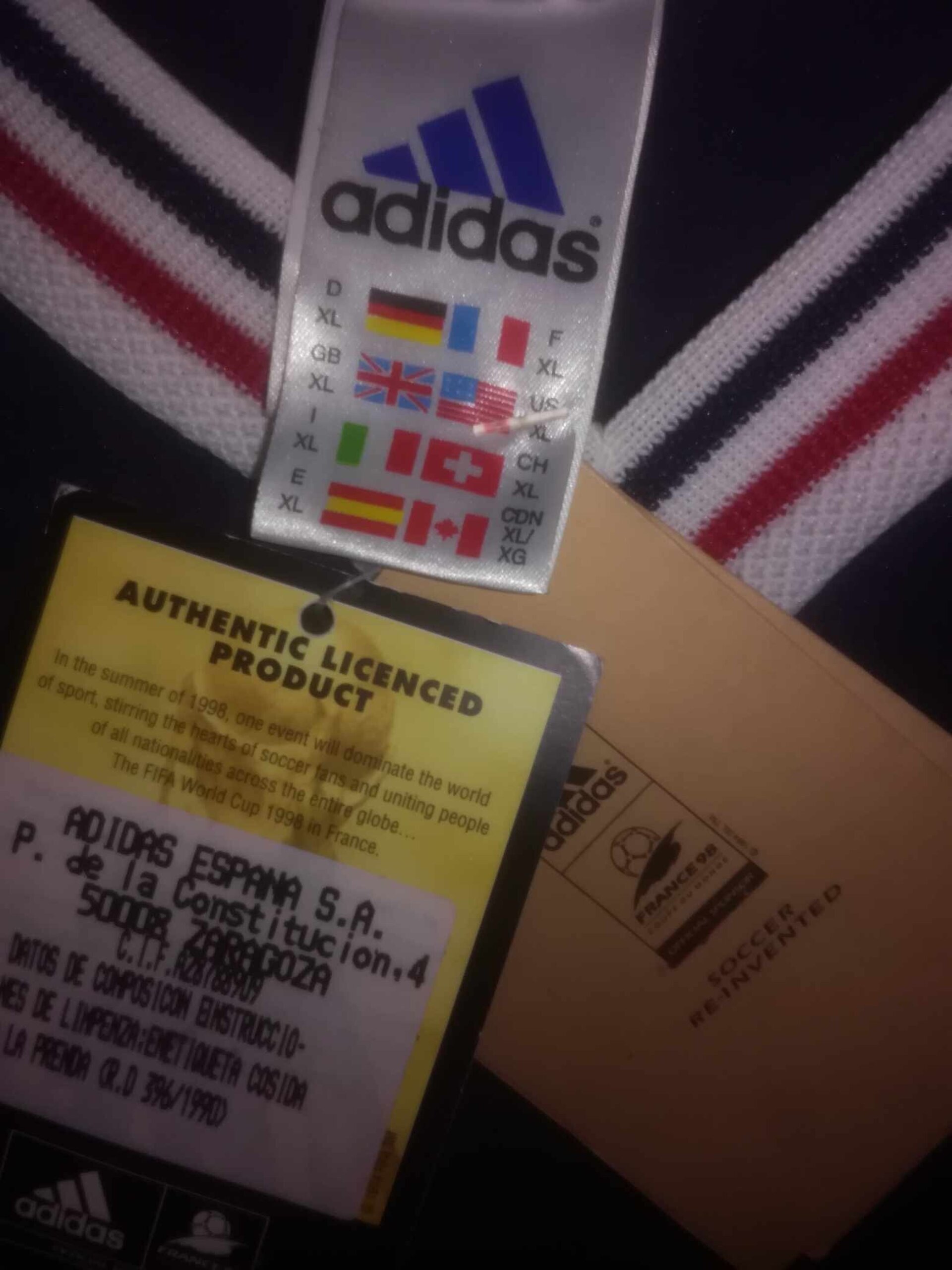 YUGOSLAVIA 1998 World Cup BNWT XL - 3