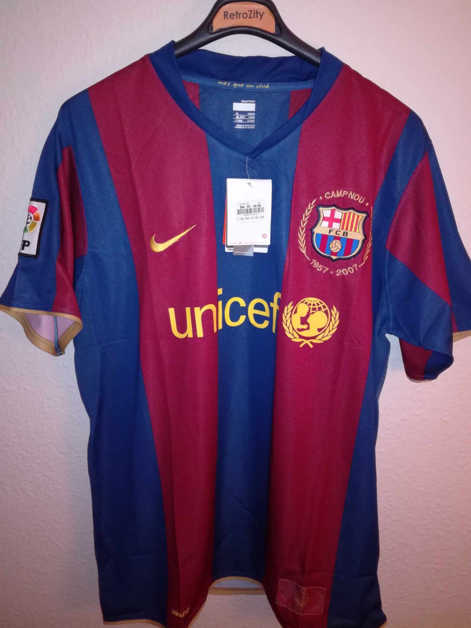 FC BARCELONA 2007-2008 BNWT XL - 1