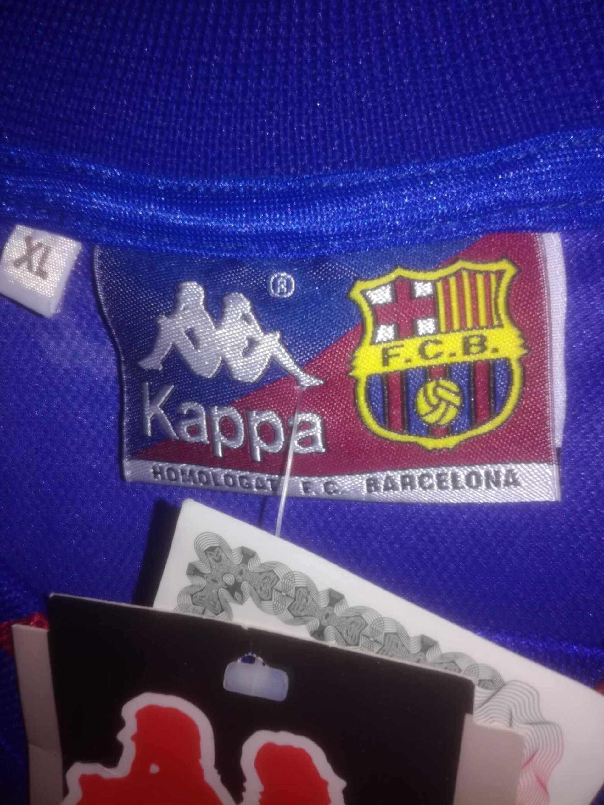 FC BARCELONA 1996-1997 Ronaldo 9 BNWT XL - 6