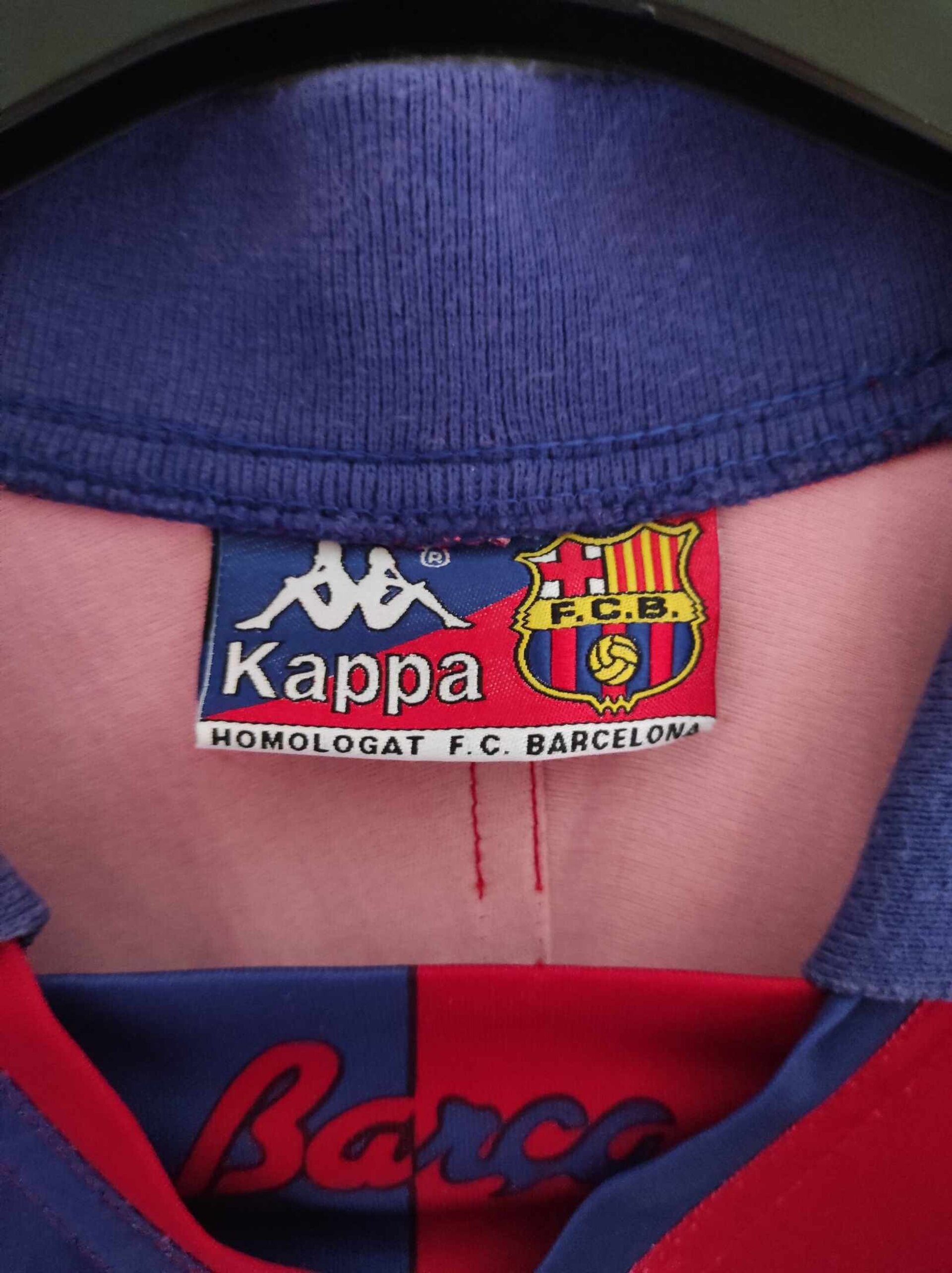 FC BARCELONA 1993-1994 number 5 XL - 2