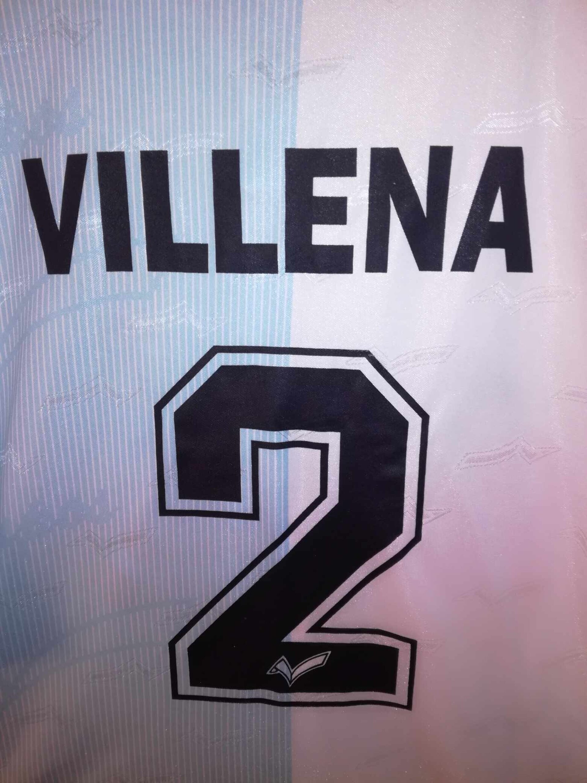 SD COMPOSTELA 1995-1996 Villena 2 Match Worn XL - 5