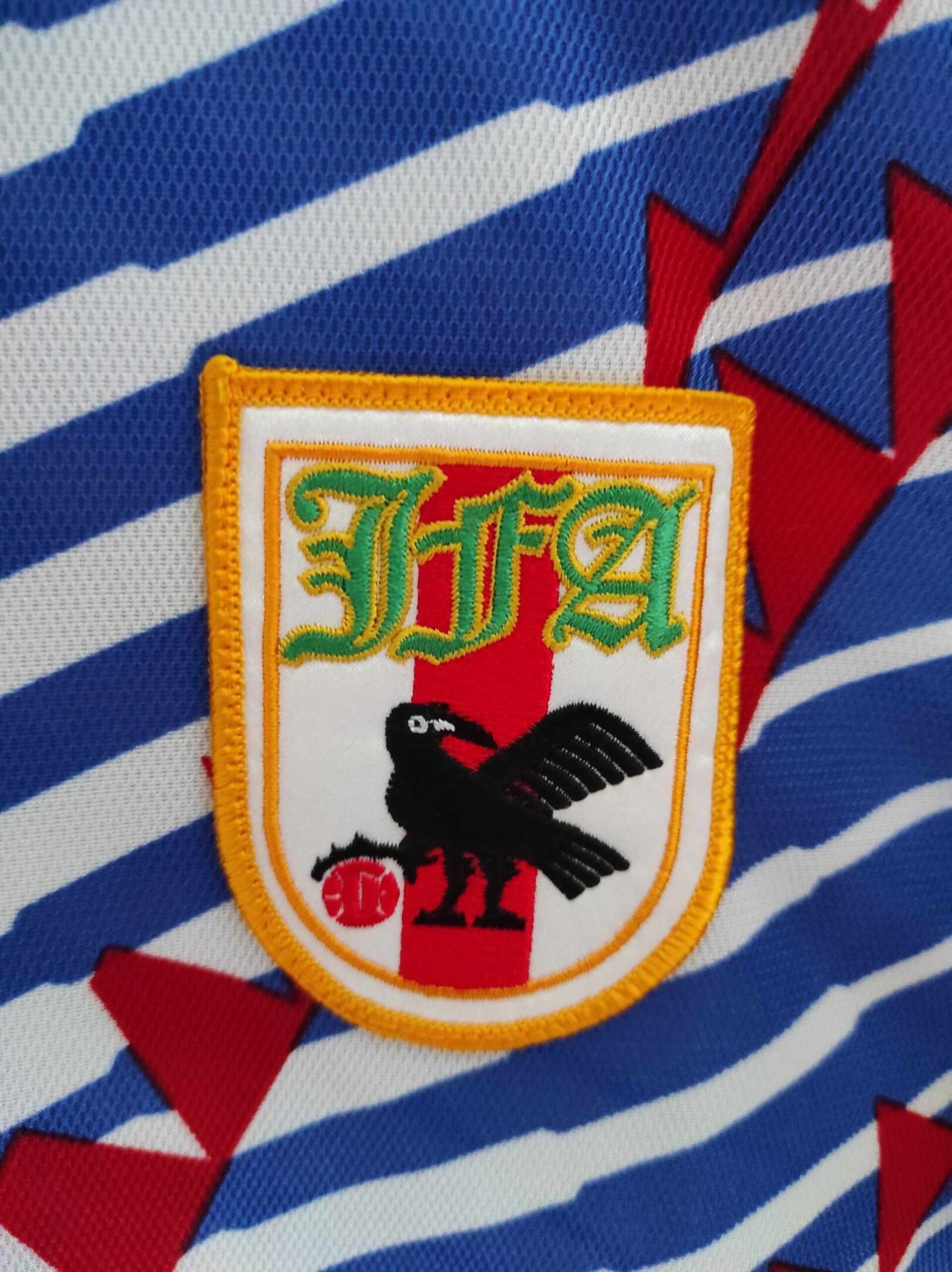 JAPAN 1993 Match Worn number 2 + COA L - 5