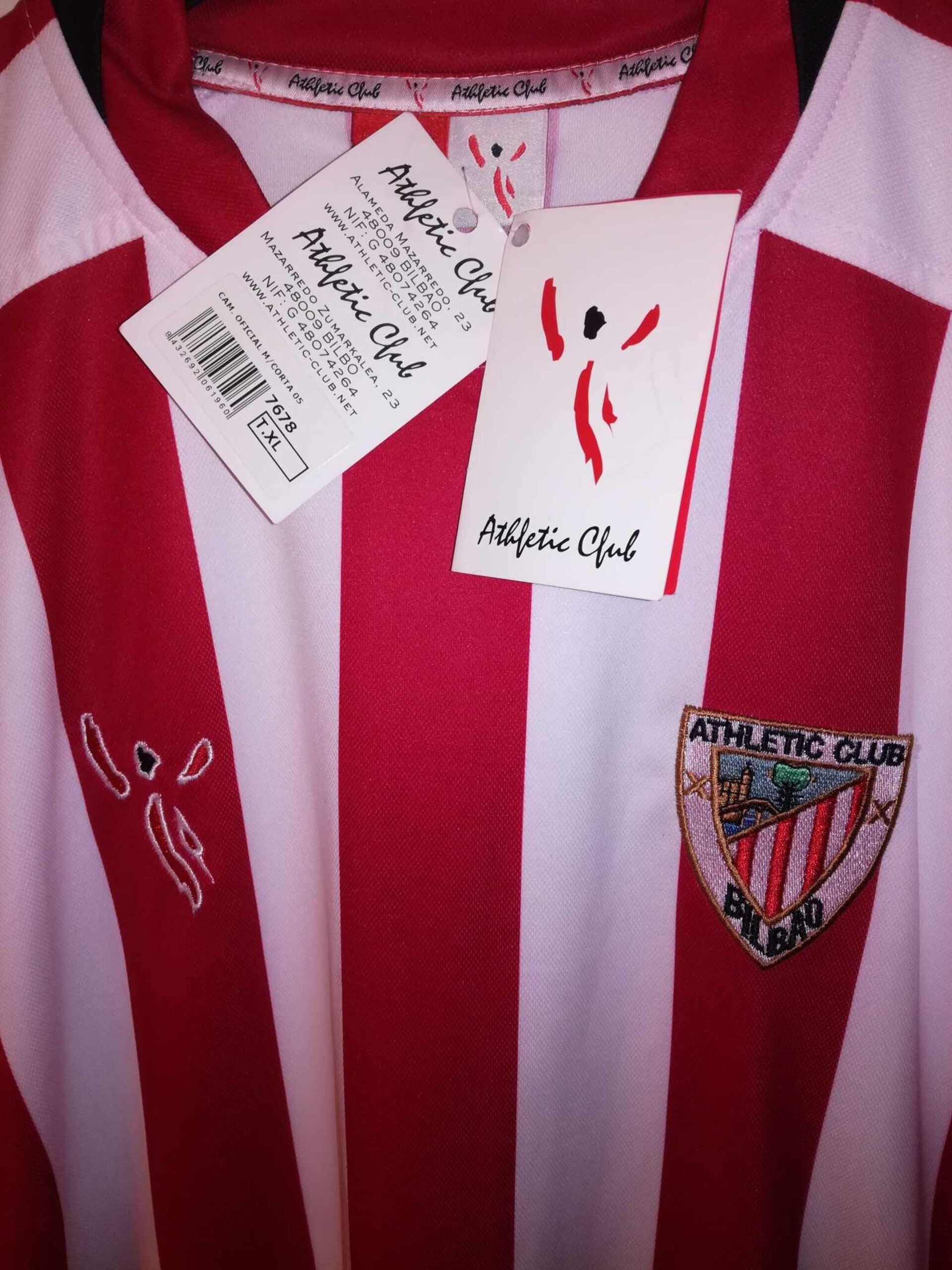 ATHLETIC CLUB BILBAO 2004-2005 BNWT XL - 2