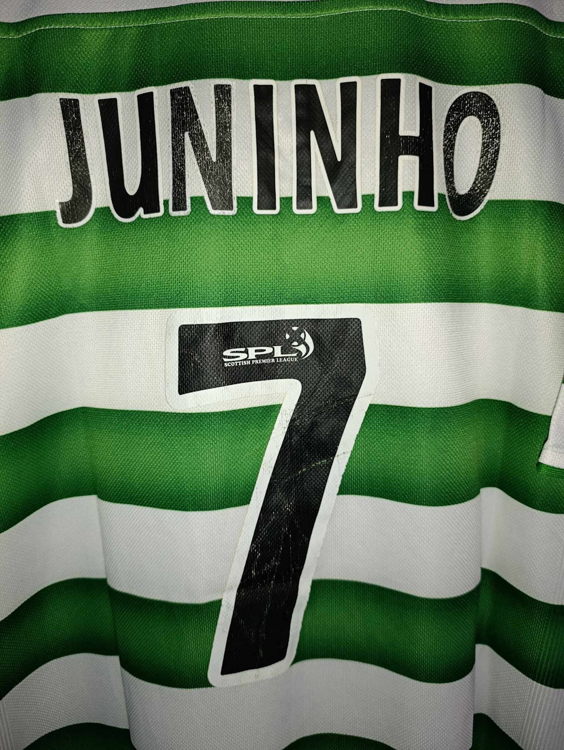 CELTIC GLASGOW 2003-2004 Juninho 7 - 3