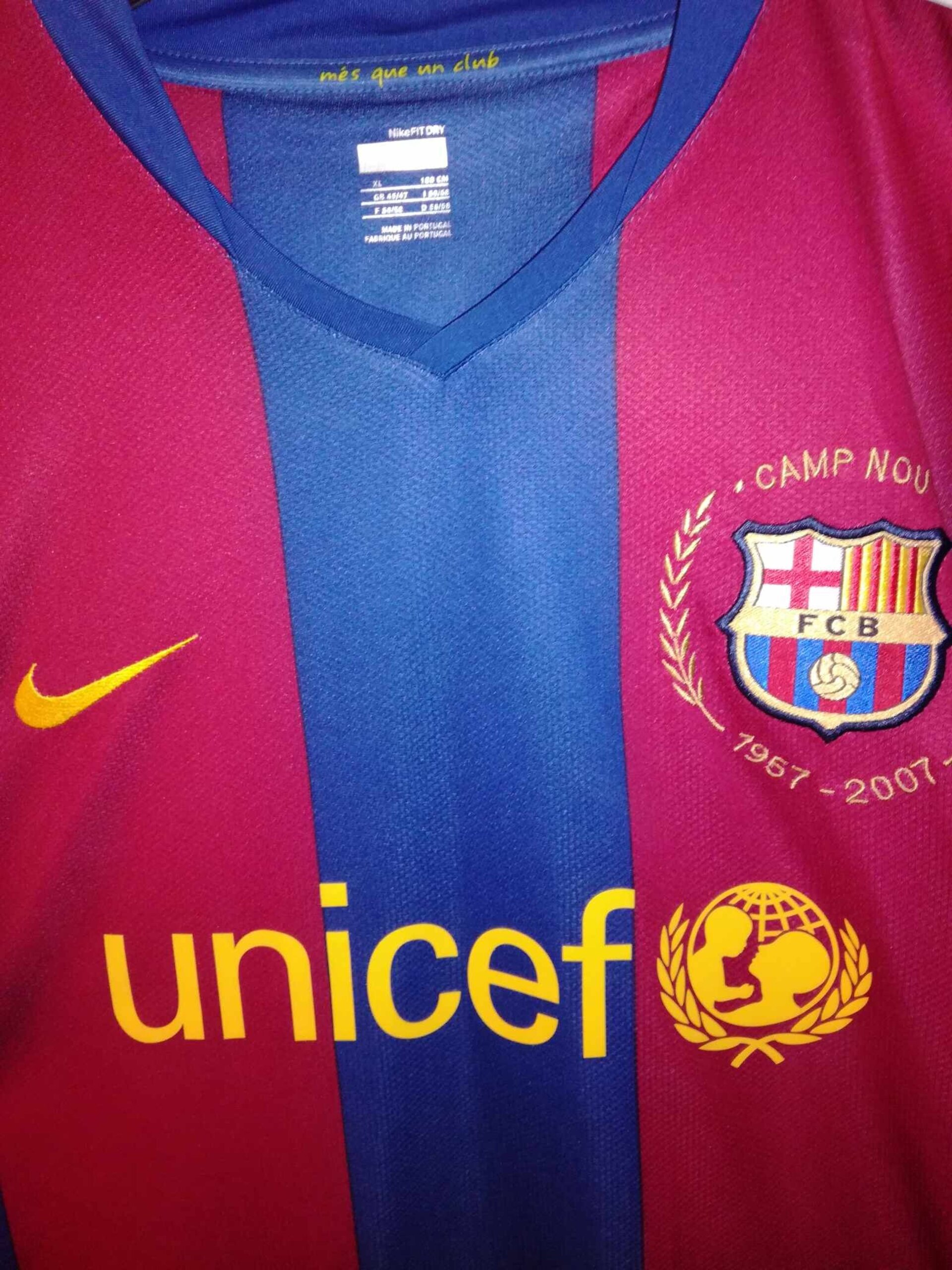 FC BARCELONA 2007-2008 Messi 19 BNWT XL - 7