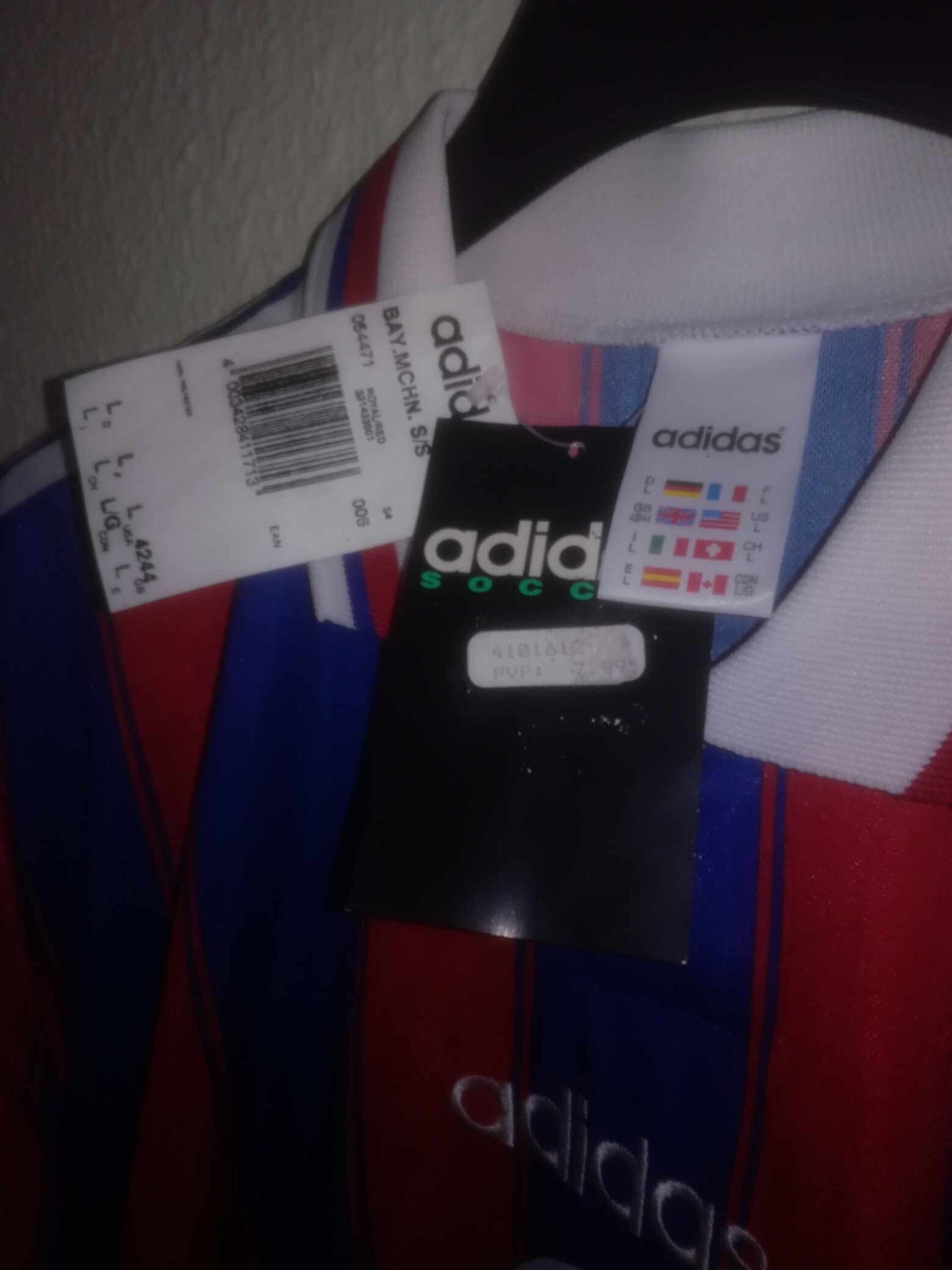 BAYERN MUNICH 1995-1996 BNWT L - 2