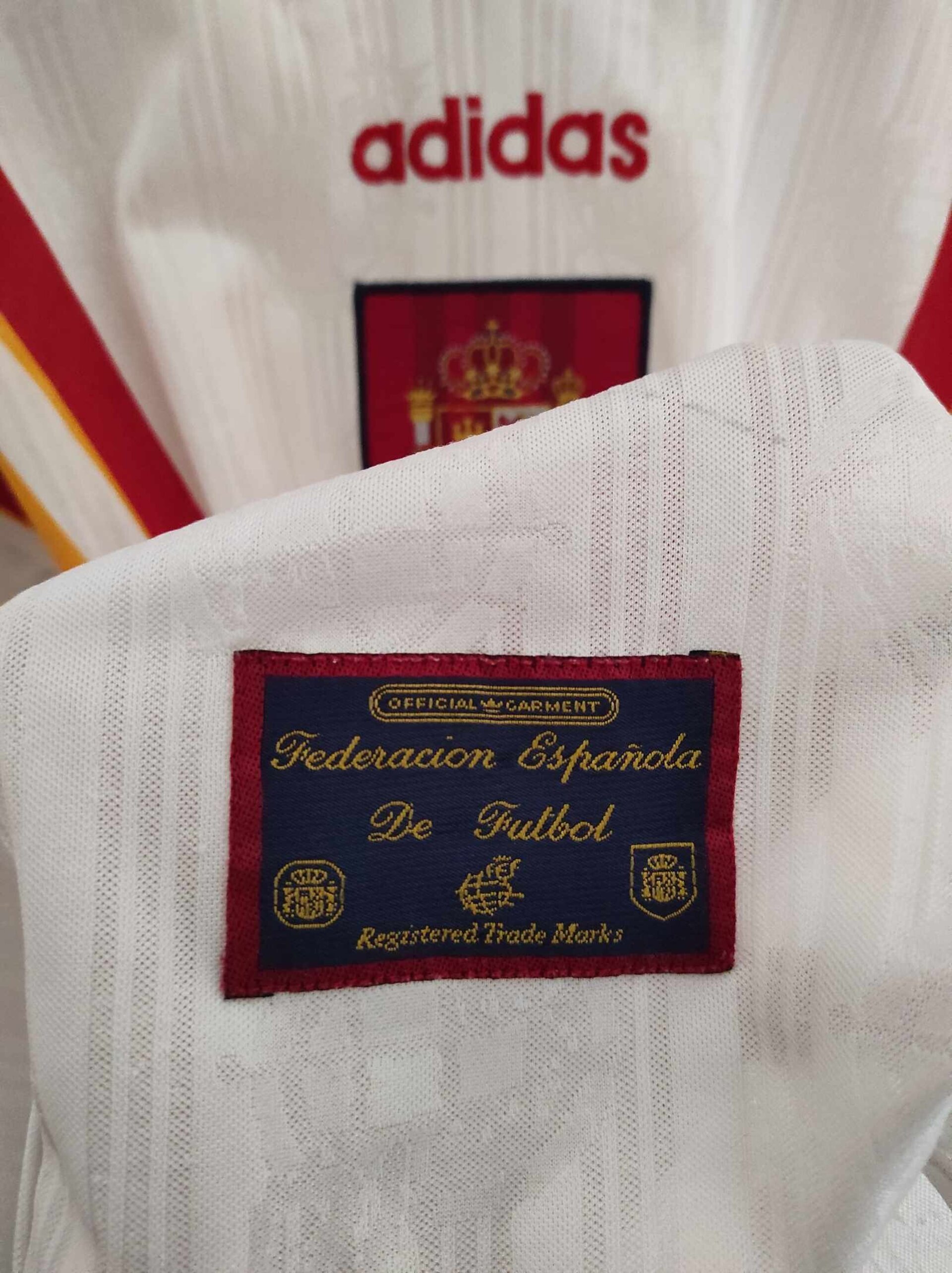 SPAIN 1996 EURO away S - 3