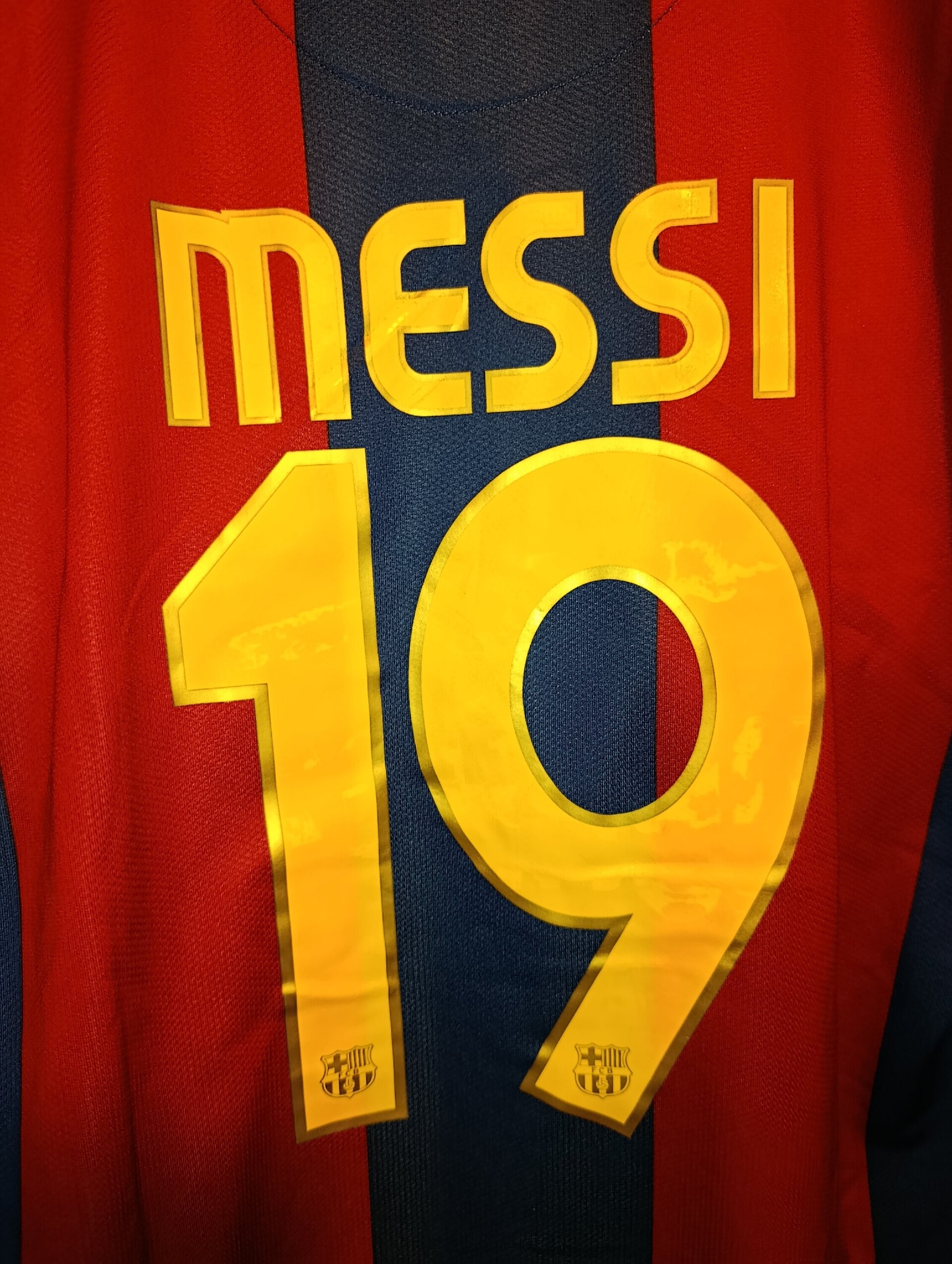 FC BARCELONA 2007-2008 Messi 19 BNWT XL - 7