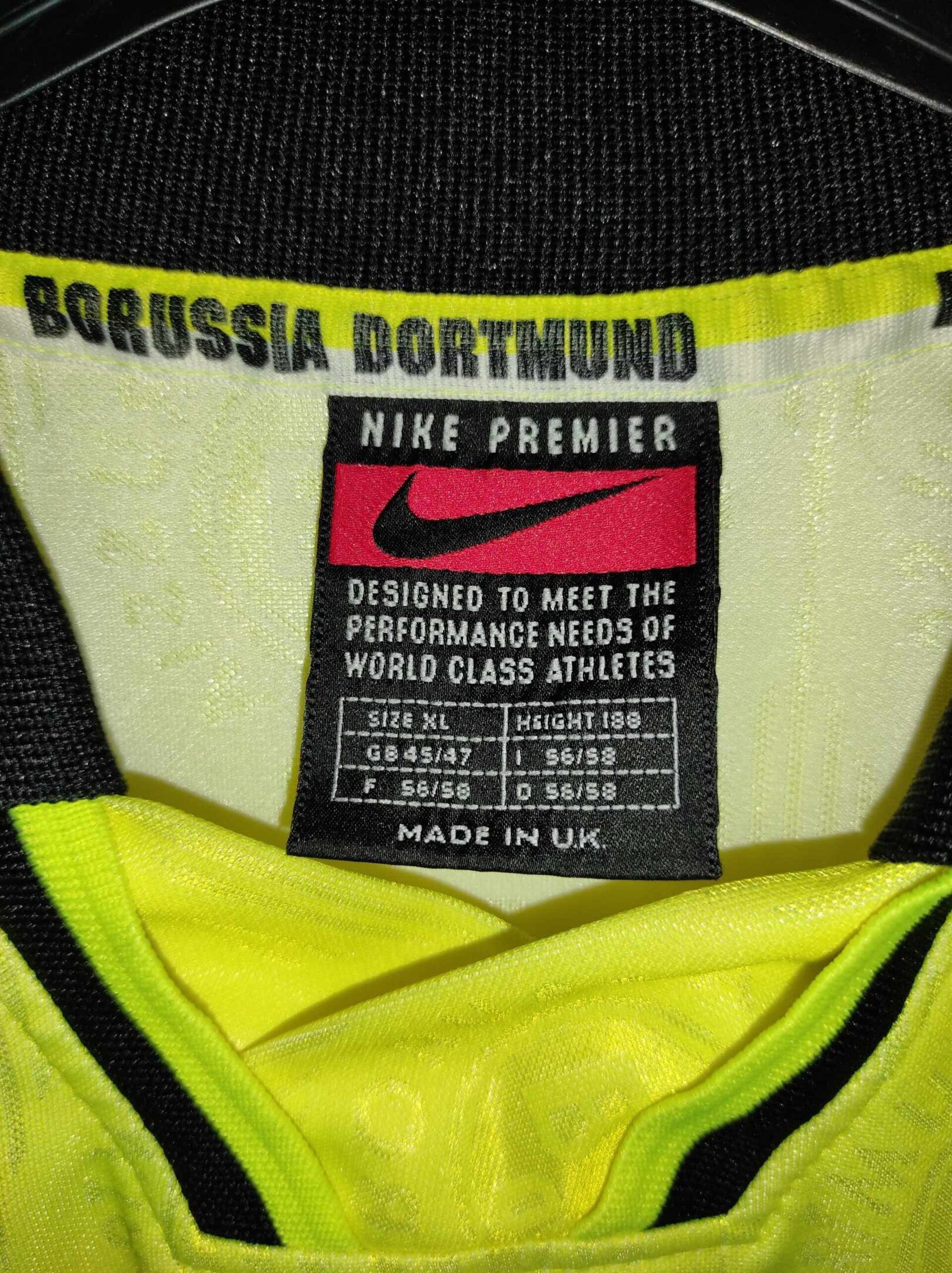 BORUSSIA DORTMUND 1996-1997 number 9 XL - 3