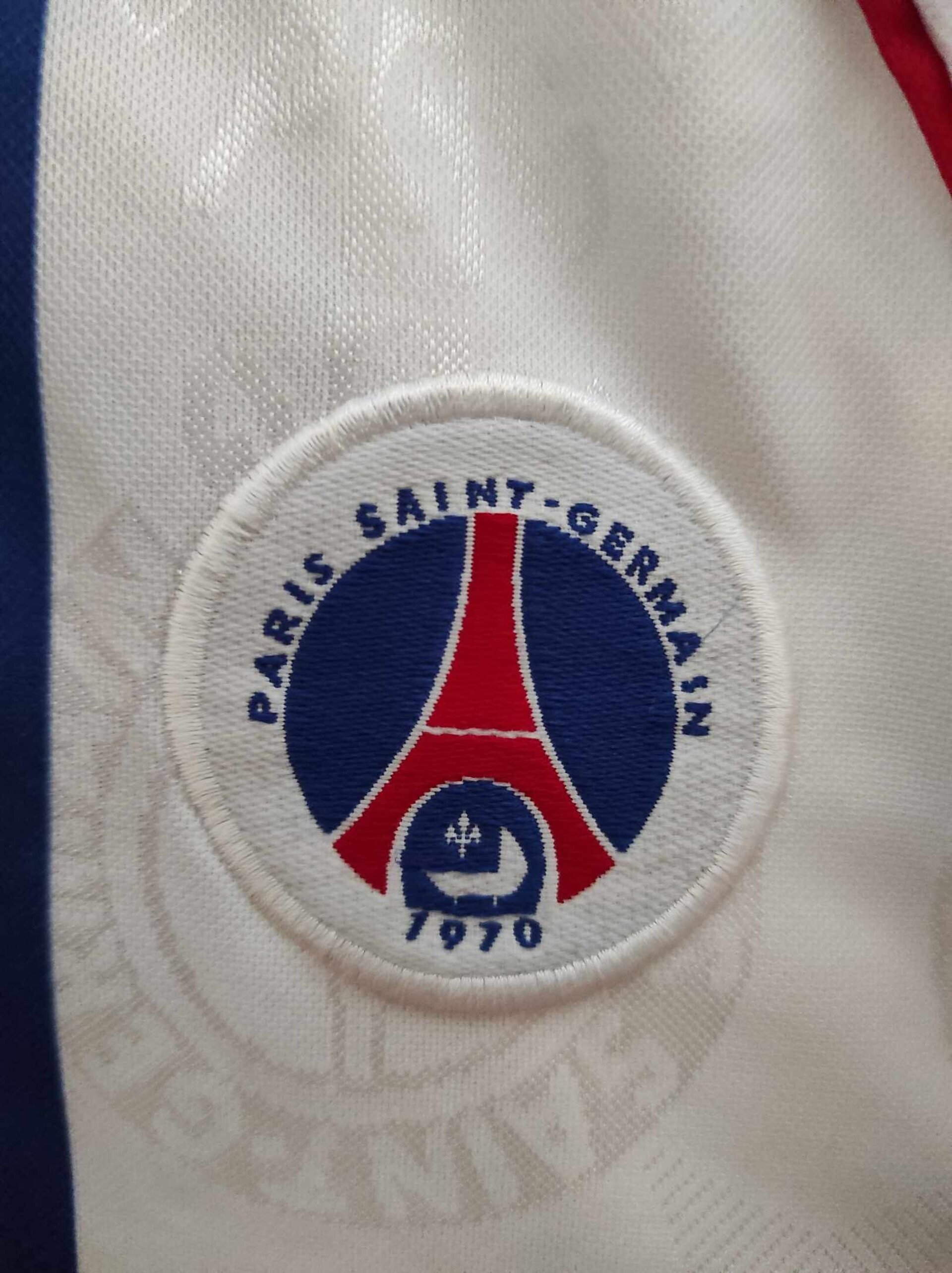 PSG 1996-1997 away number 6 XL Kids - 5