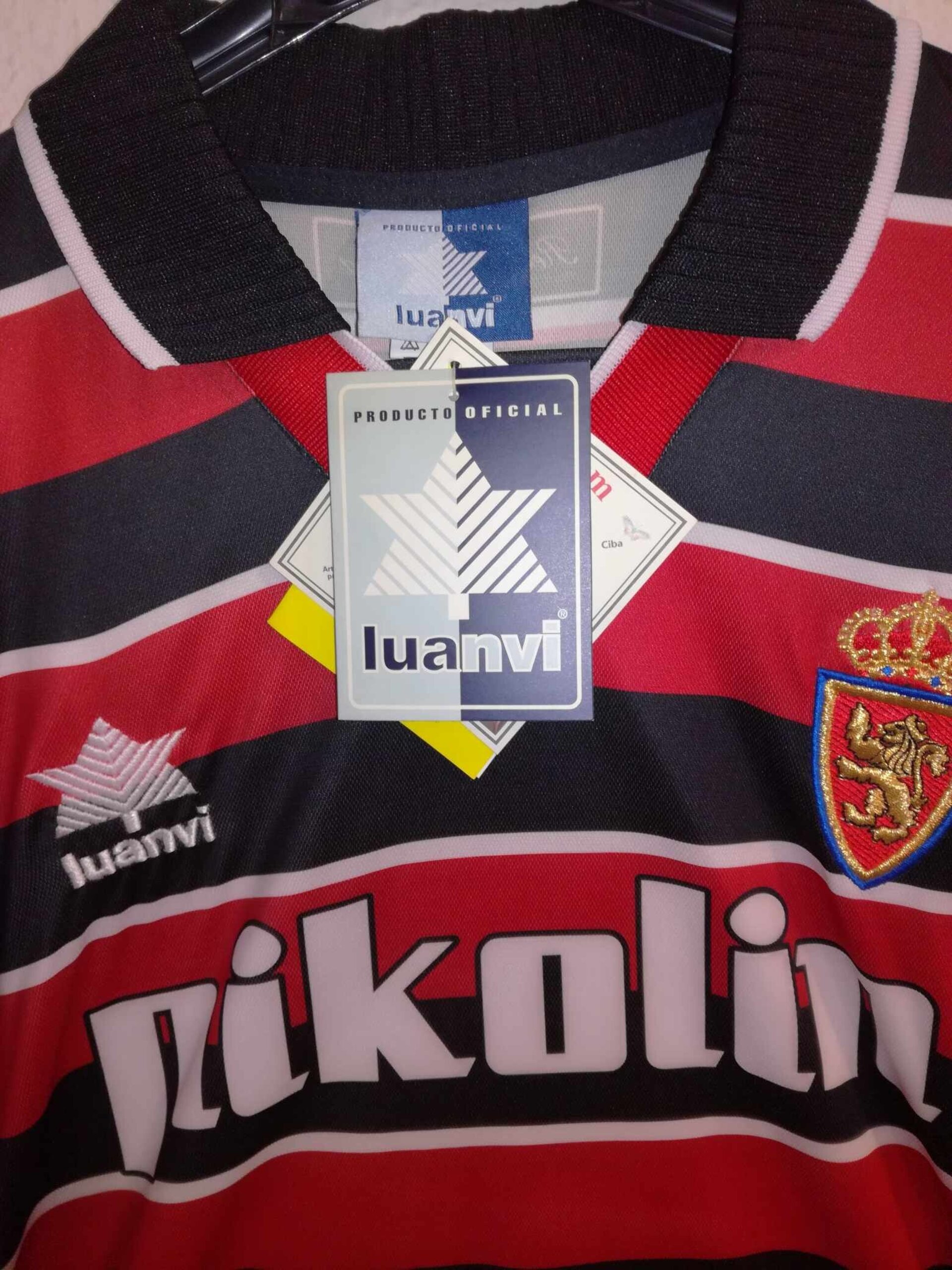 REAL ZARAGOZA 1999-2000 Third BNWT L - 3
