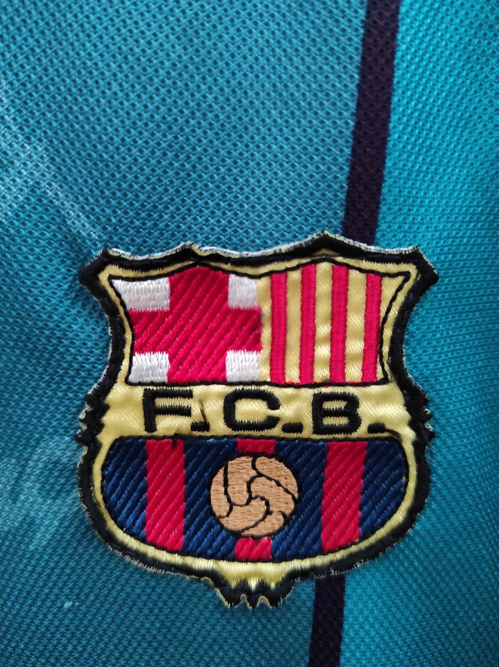 FC BARCELONA 1995-1996 away number 10 L - 4