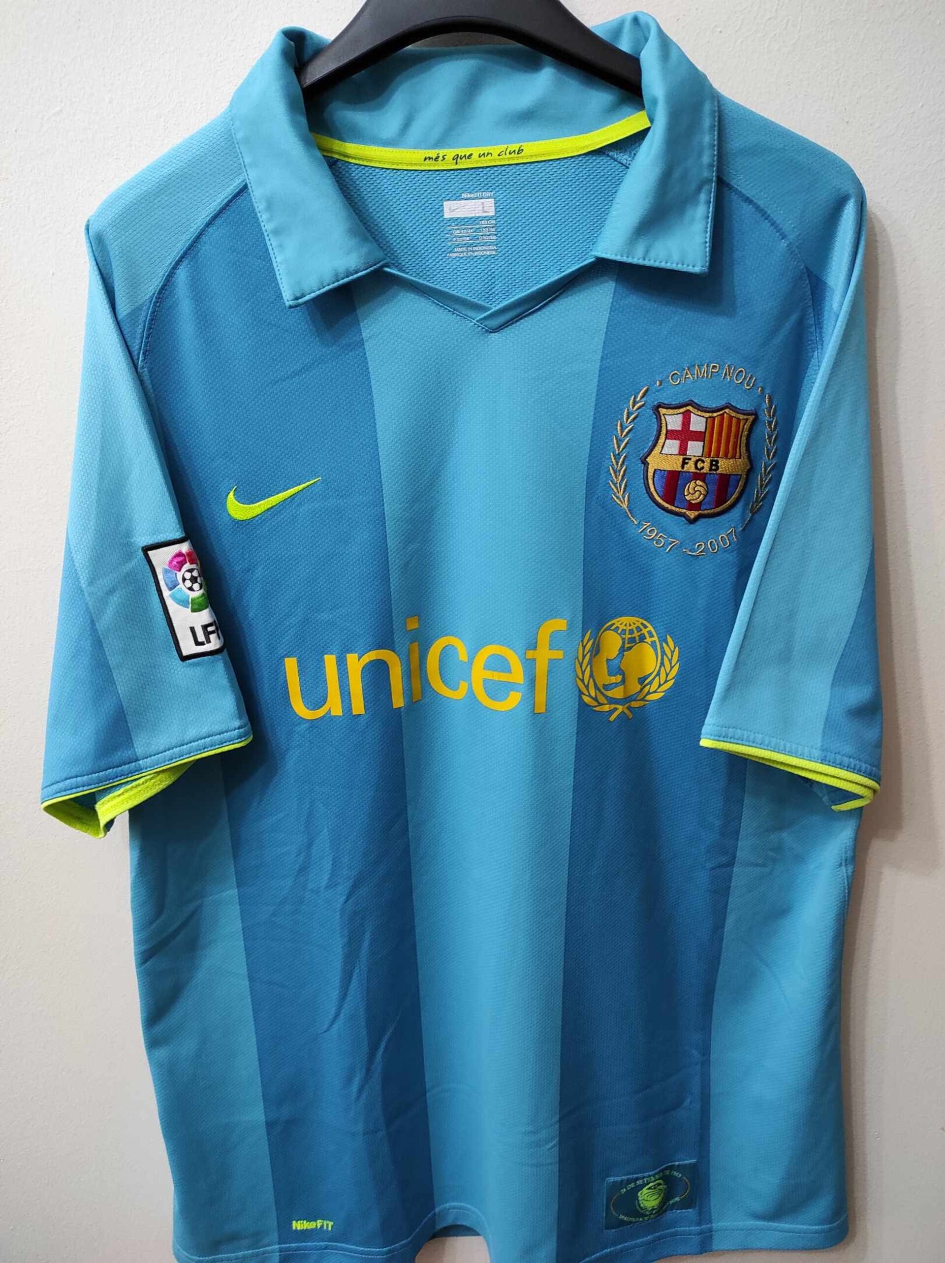 FC BARCELONA 2007-2008 away Eto'o 9 L - 2