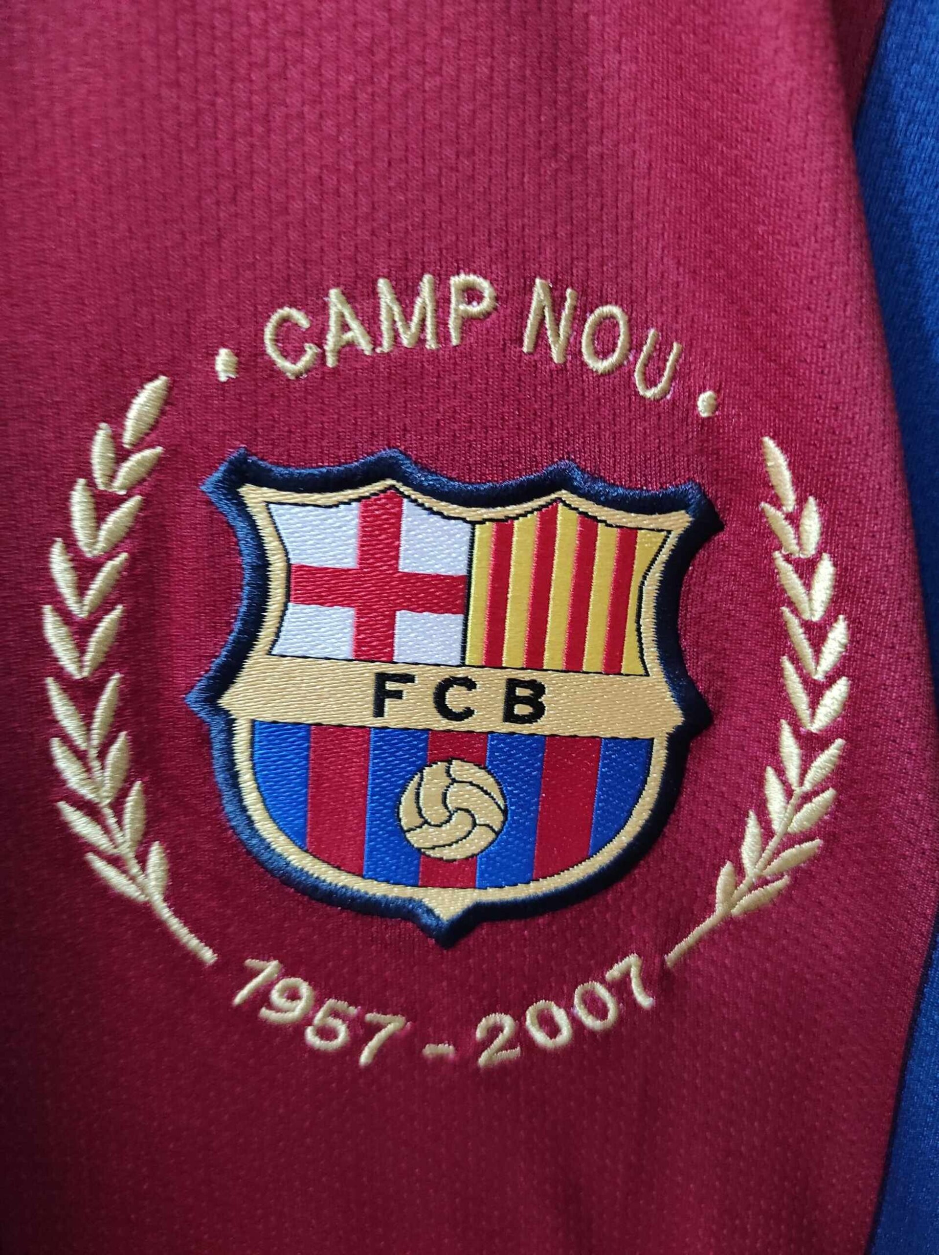 FC BARCELONA 2007-2008 BNWT Henry 14 XL - 8