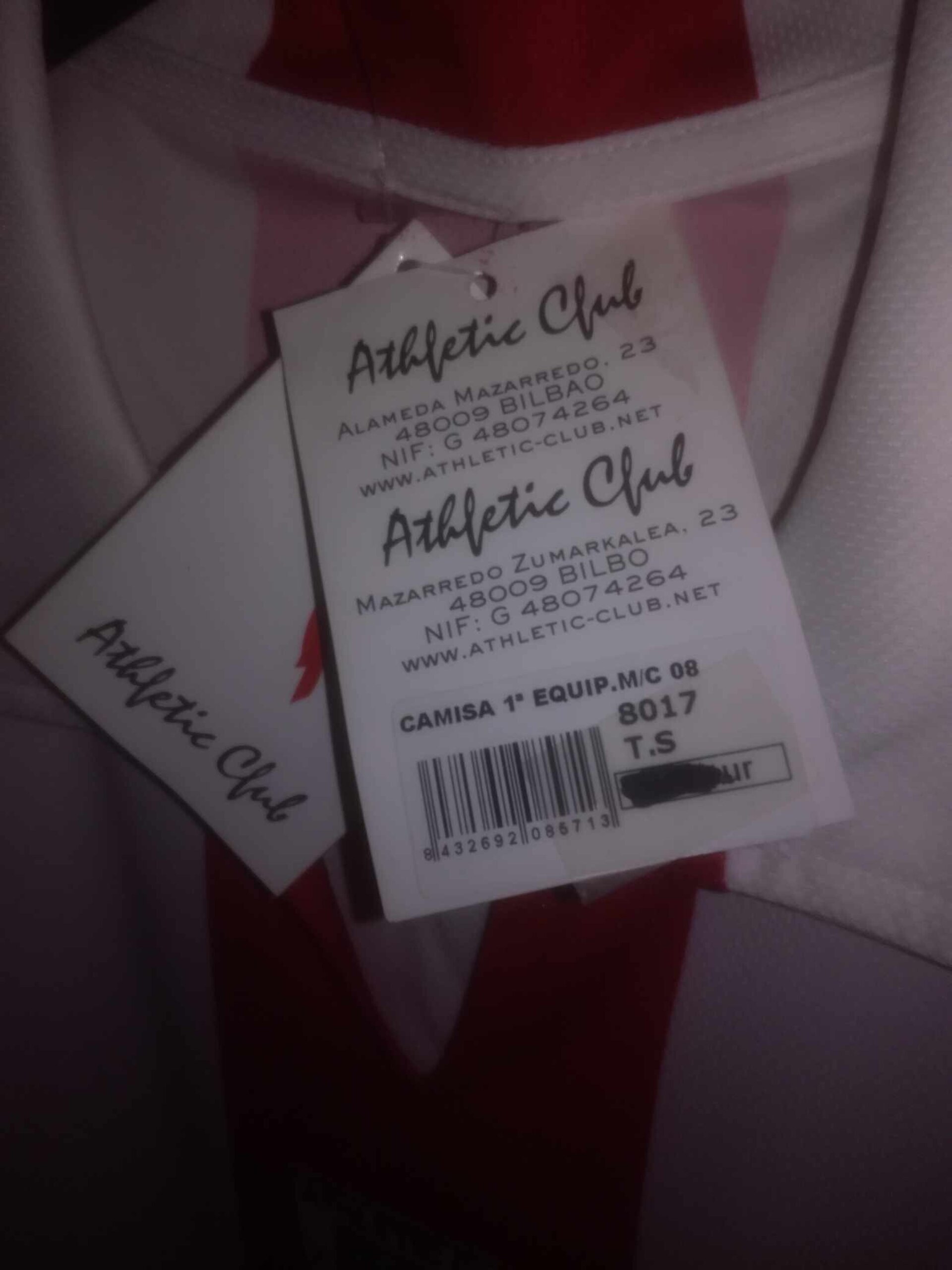 ATHLETIC CLUB BILBAO 2007-2008 BNWT S - 3