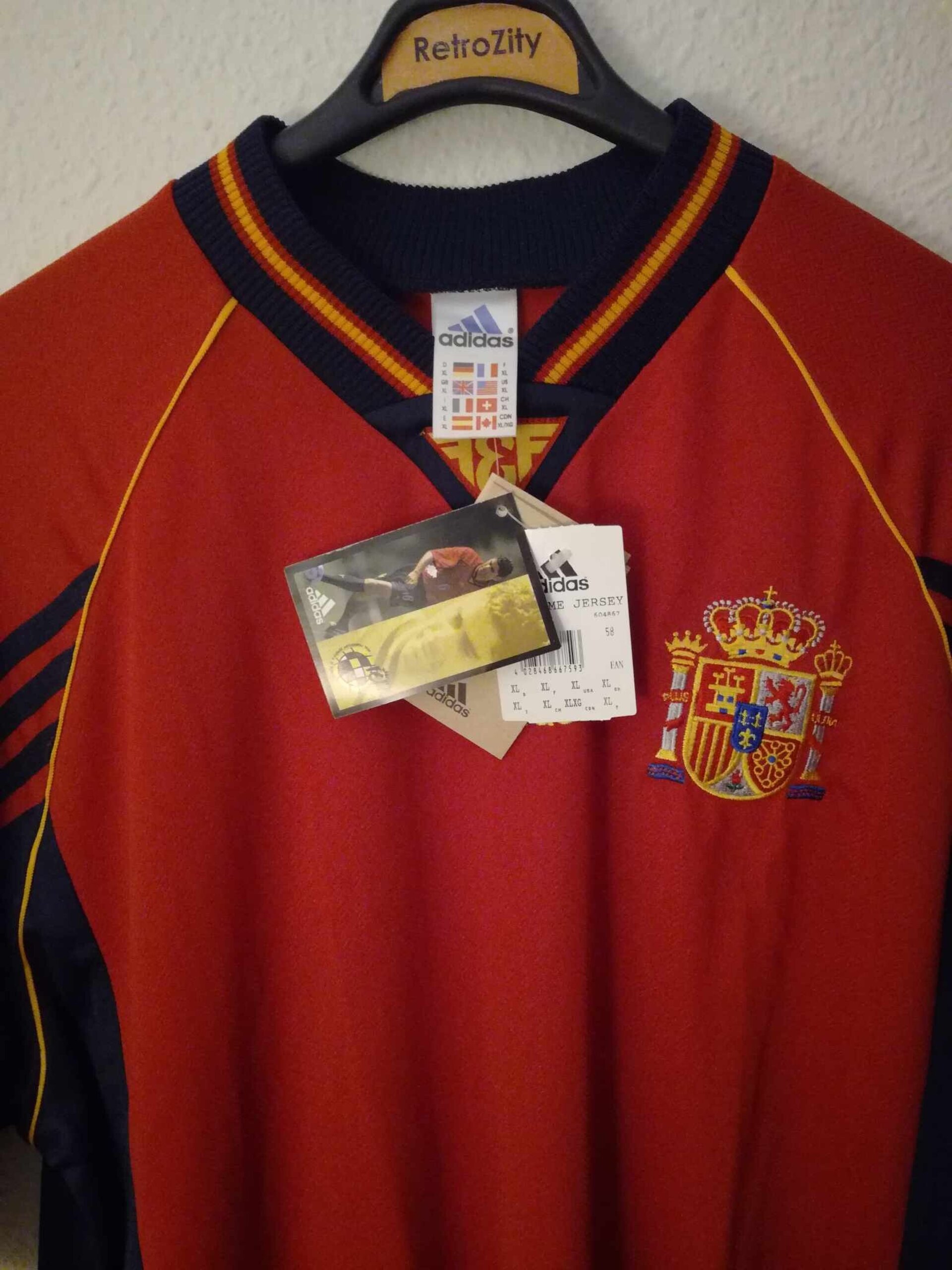 SPAIN 1998 World Cup BNWT XL - 2