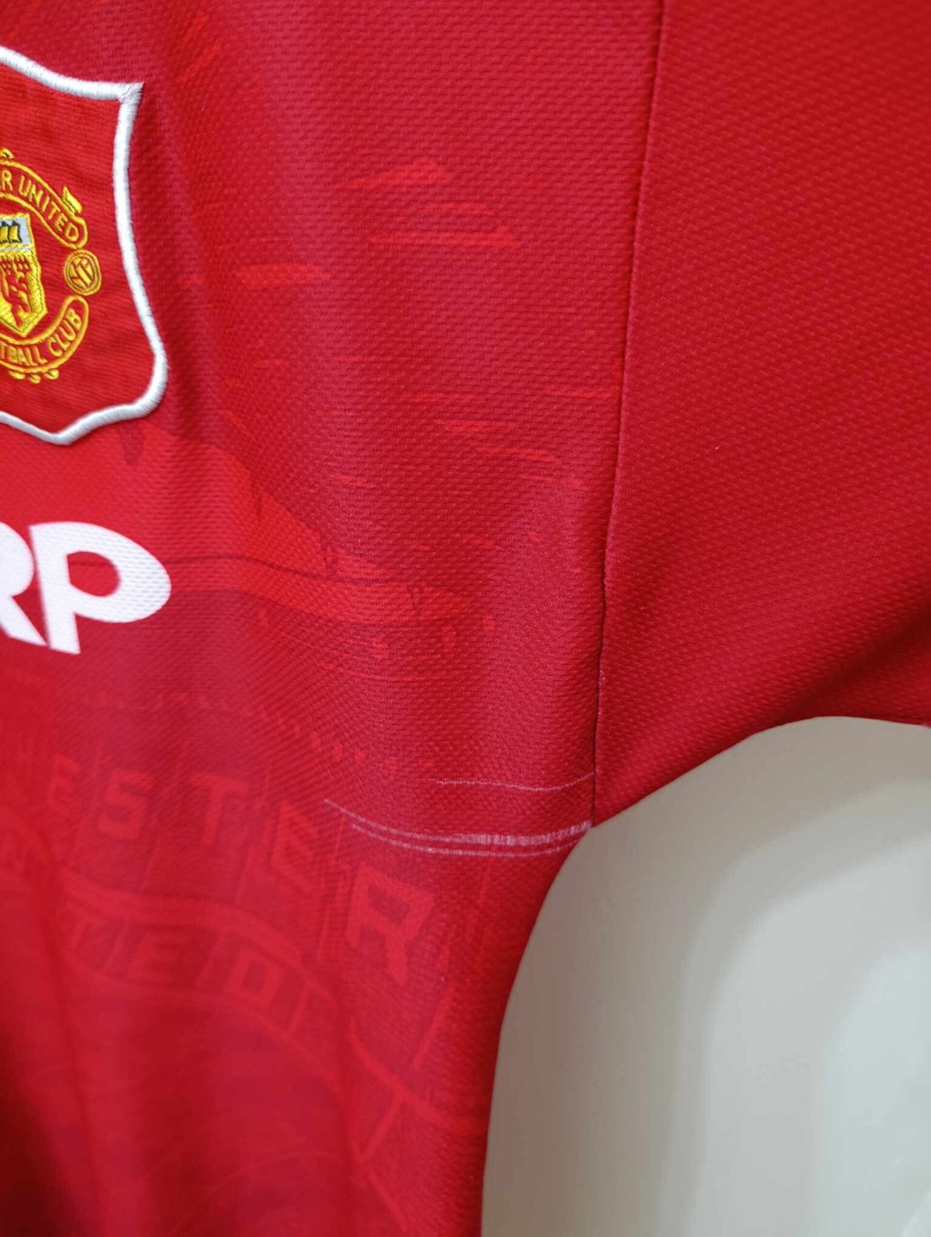 MANCHESTER UNITED 1994-1996 number 7 M - 6