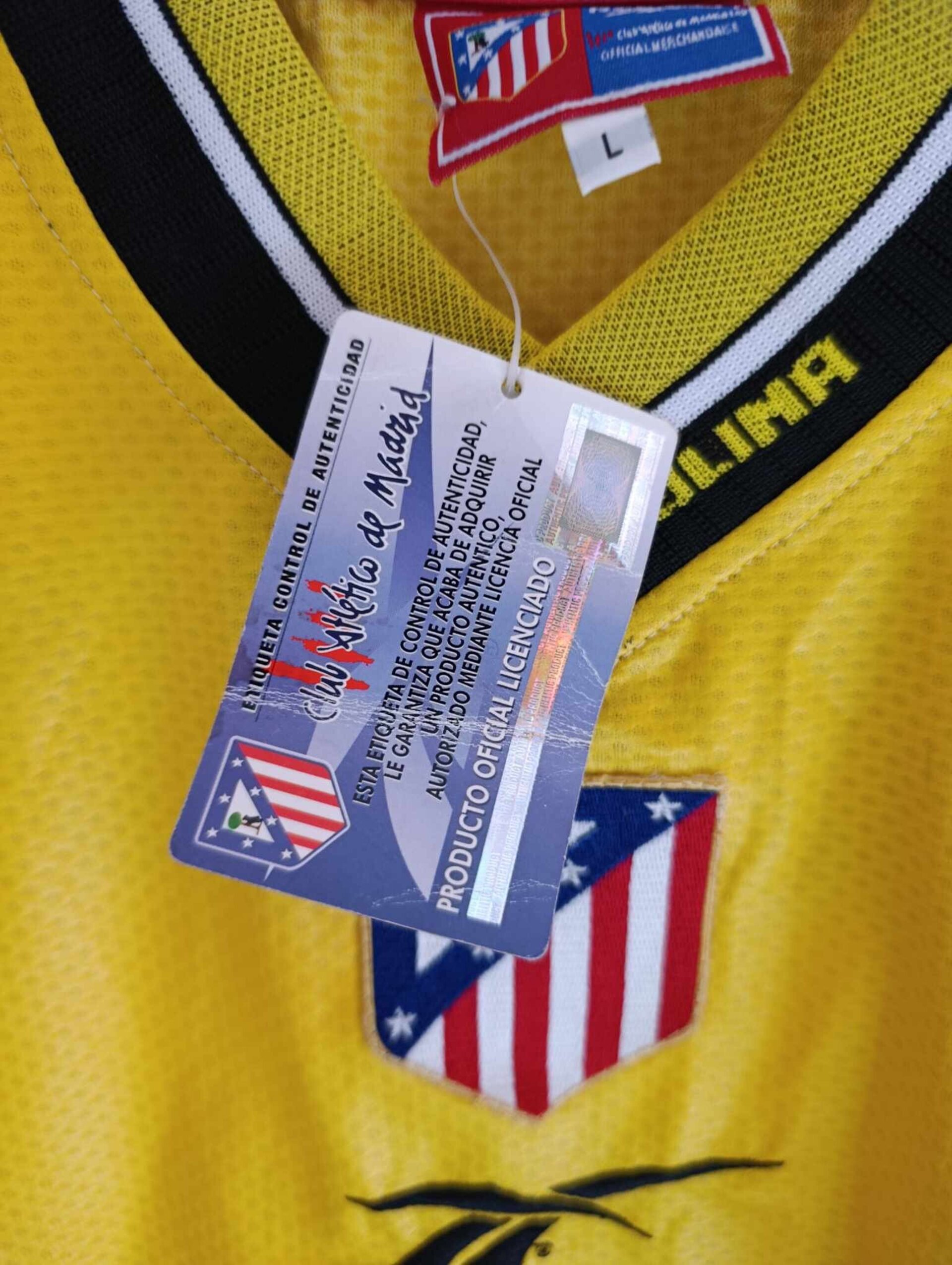 ATLETICO MADRID 1998-1999 BNWT Molina 1 L - 4