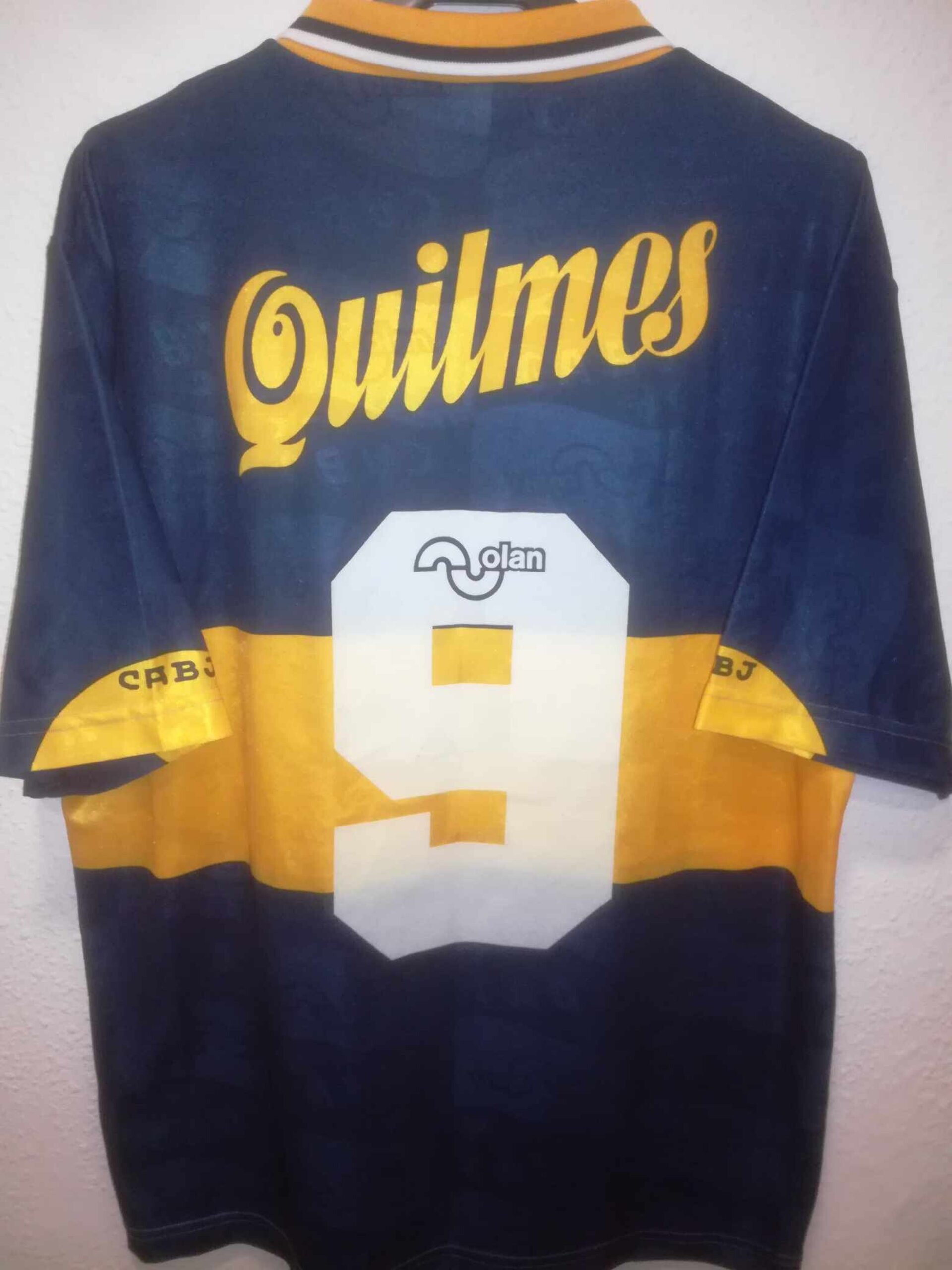 BOCA JUNIORS 1995-1996 number 9 XL - 1