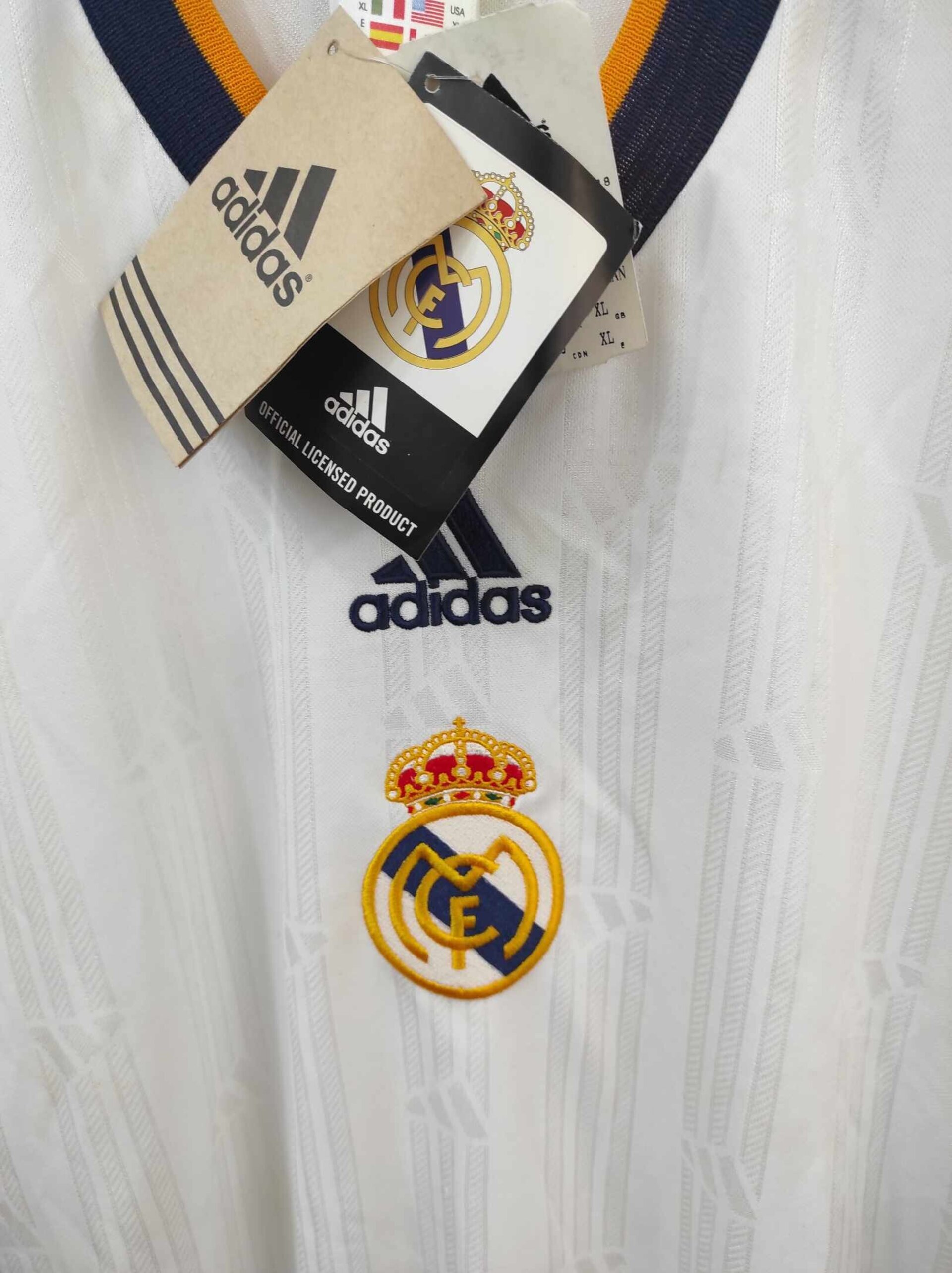 REAL MADRID 90s Training BNWT XL - 4