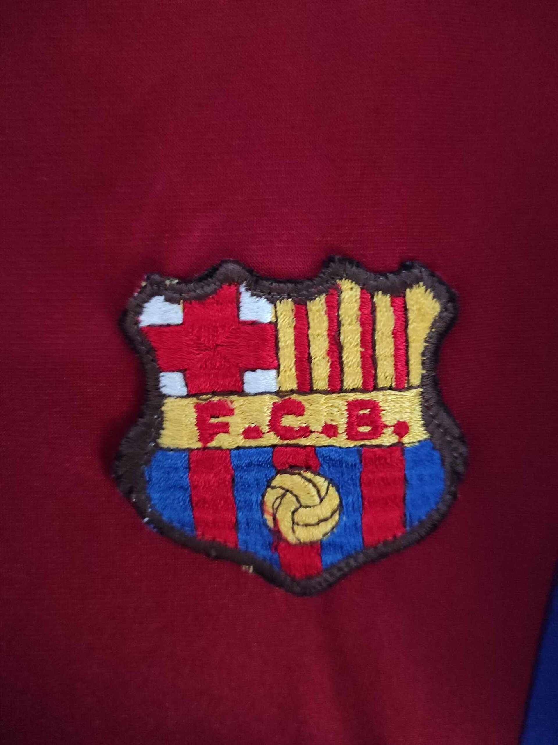 FC BARCELONA 1981-1982 number 9 XG - 5