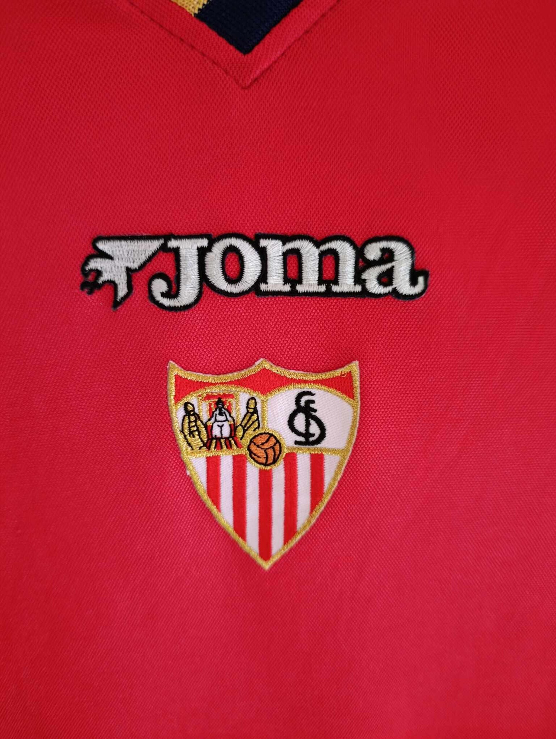 SEVILLA 2001-2002 number 20 XL - 7