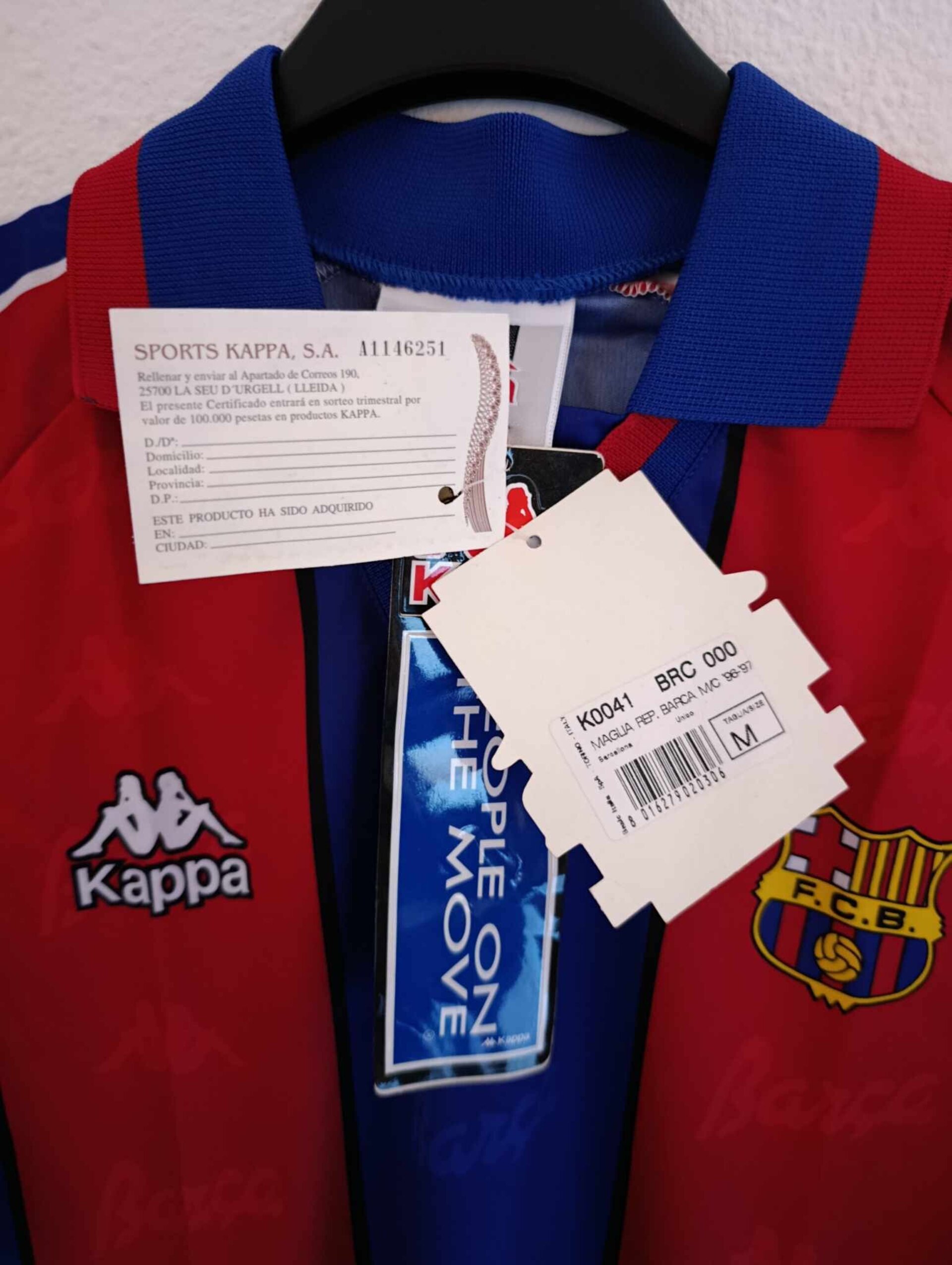 FC BARCELONA 1996-1997 BNWT M - 4